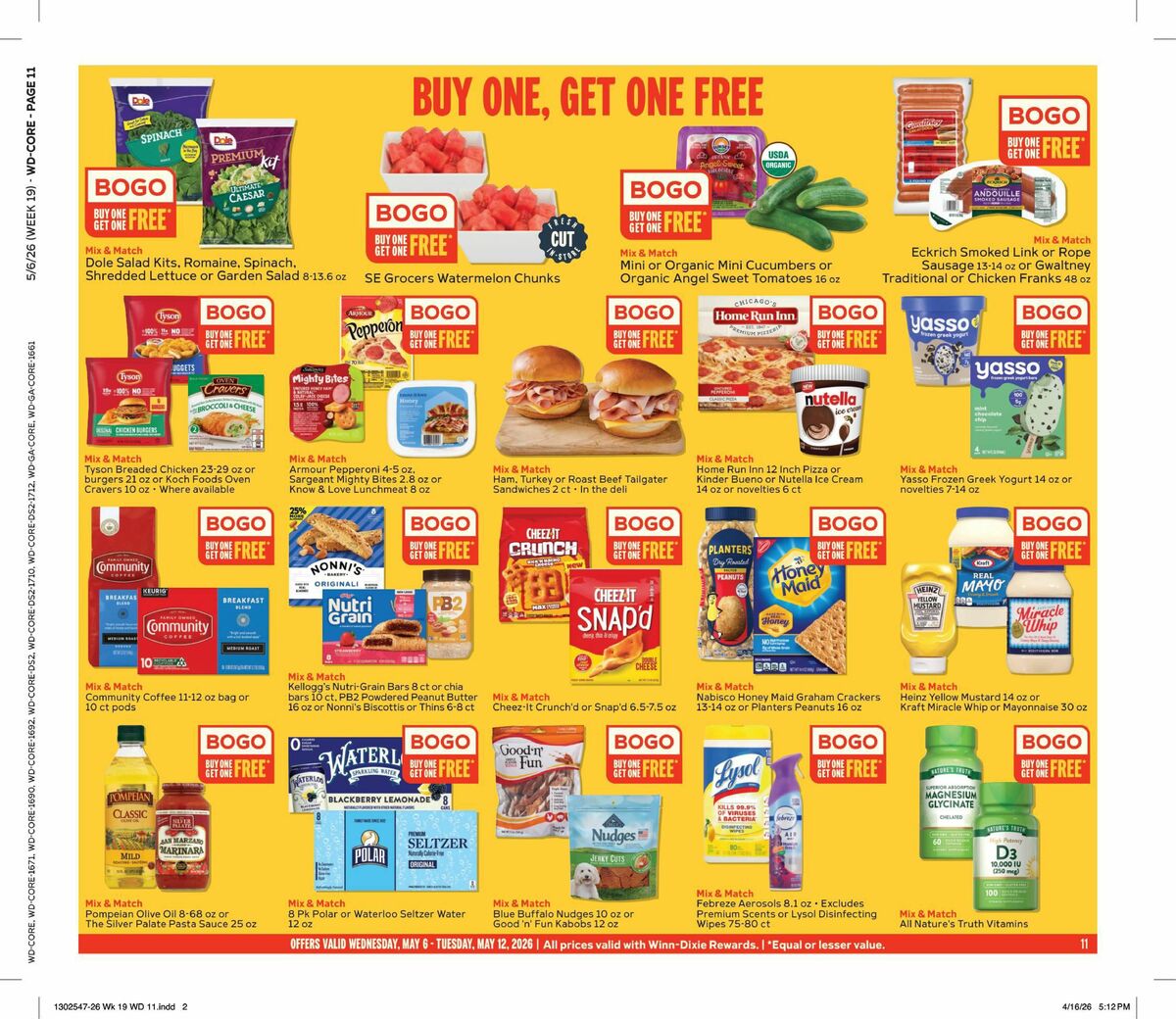 Harveys Supermarkets Weekly Ad from May 6