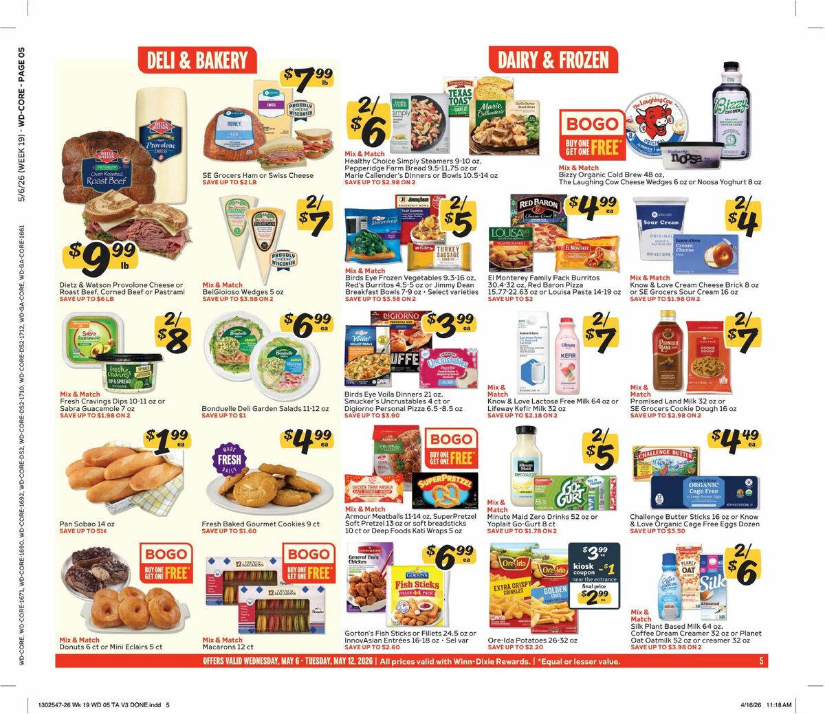 Harveys Supermarkets Weekly Ad from May 6