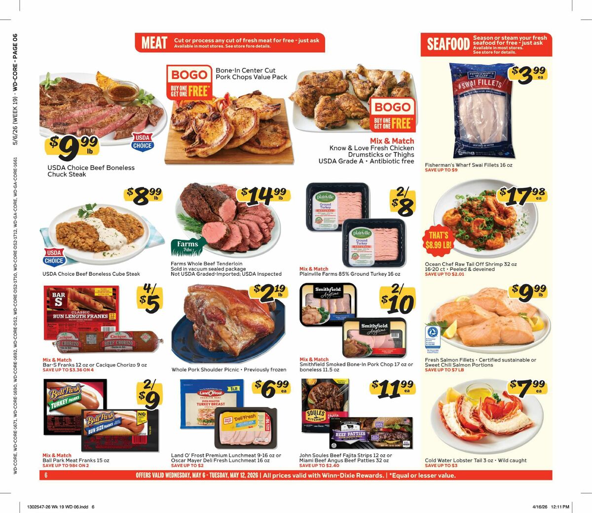 Harveys Supermarkets Weekly Ad from May 6