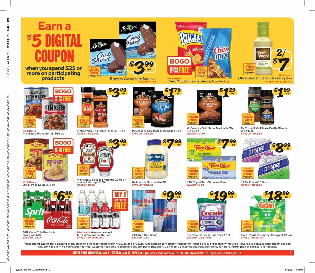 Harveys Supermarkets Weekly Ad from May 6