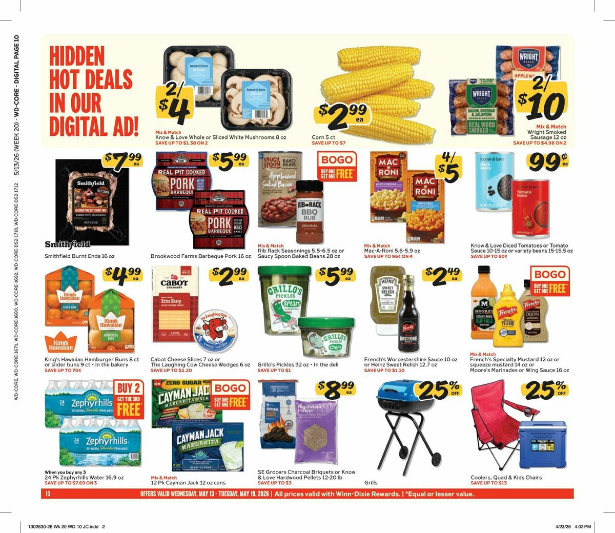 Harveys Supermarkets Weekly Ad from May 13