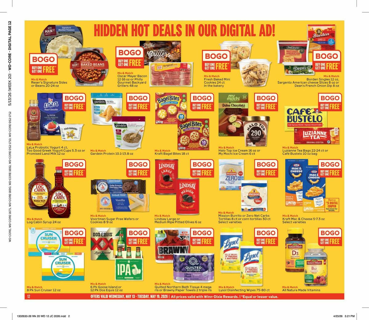 Harveys Supermarkets Weekly Ad from May 13