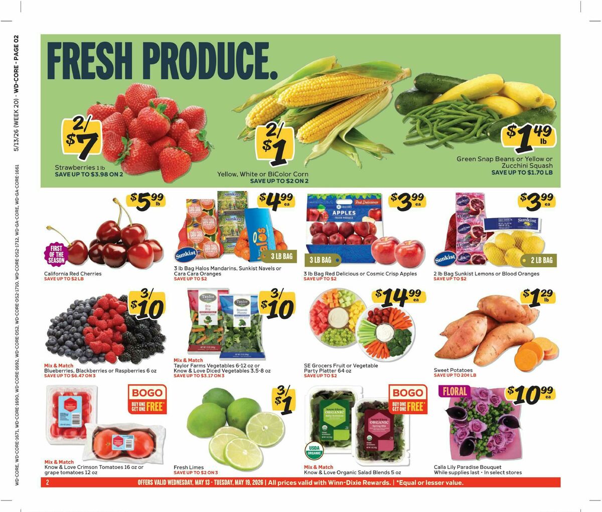 Harveys Supermarkets Weekly Ad from May 13