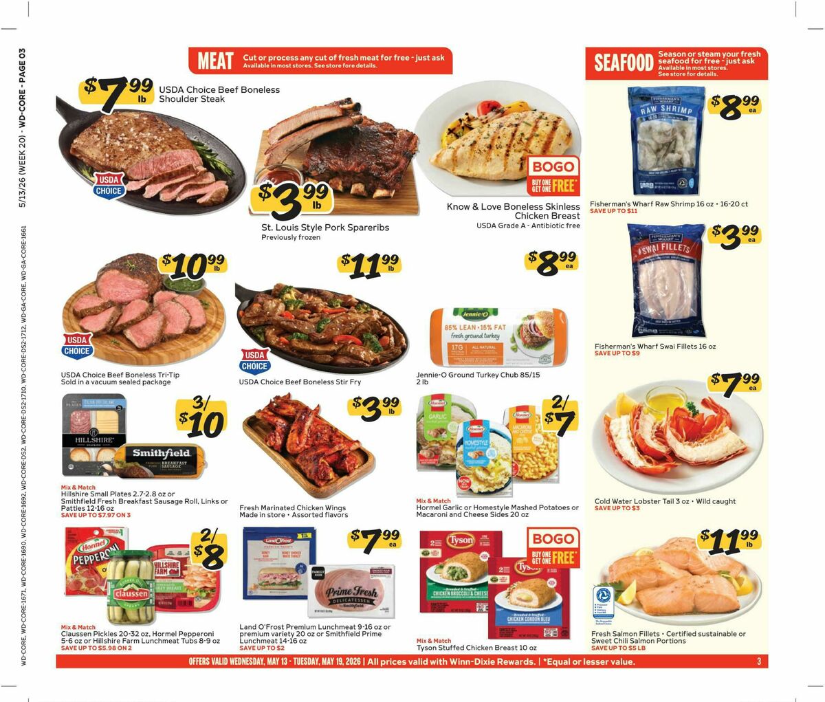 Harveys Supermarkets Weekly Ad from May 13