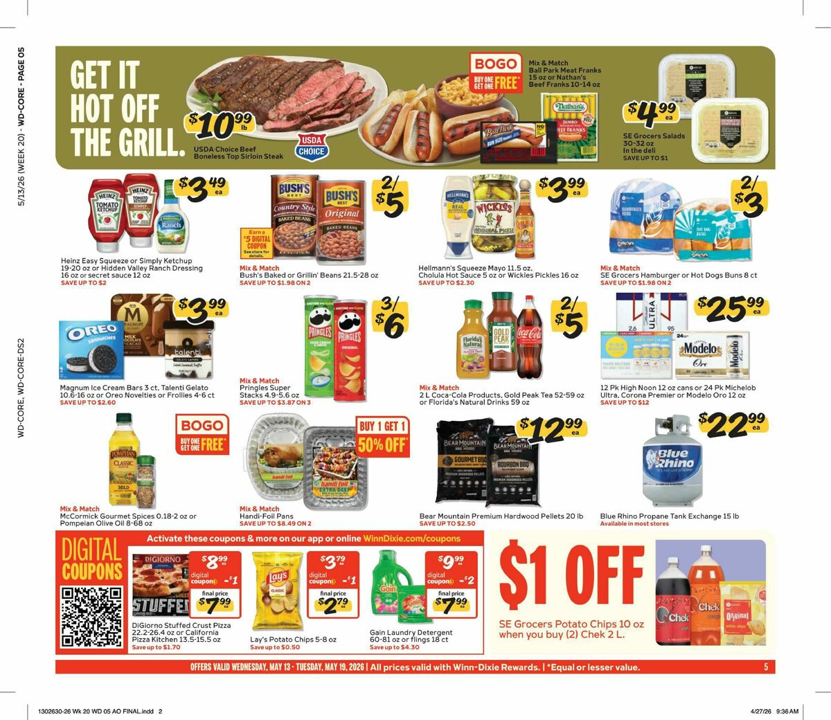 Harveys Supermarkets Weekly Ad from May 13