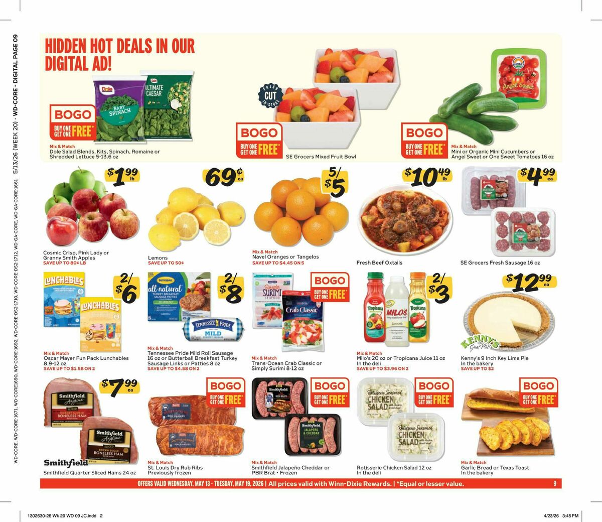 Harveys Supermarkets Weekly Ad from May 13
