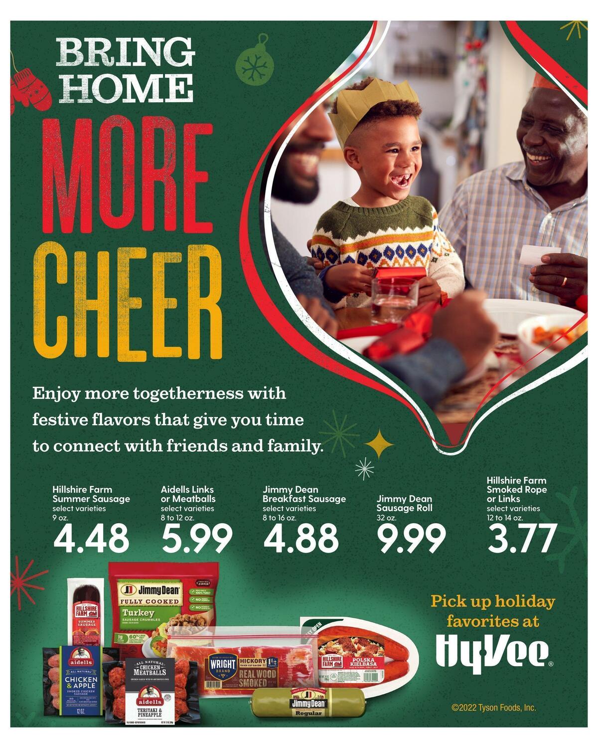 Hy-Vee December Mega Coupon Book Weekly Ad from December 1
