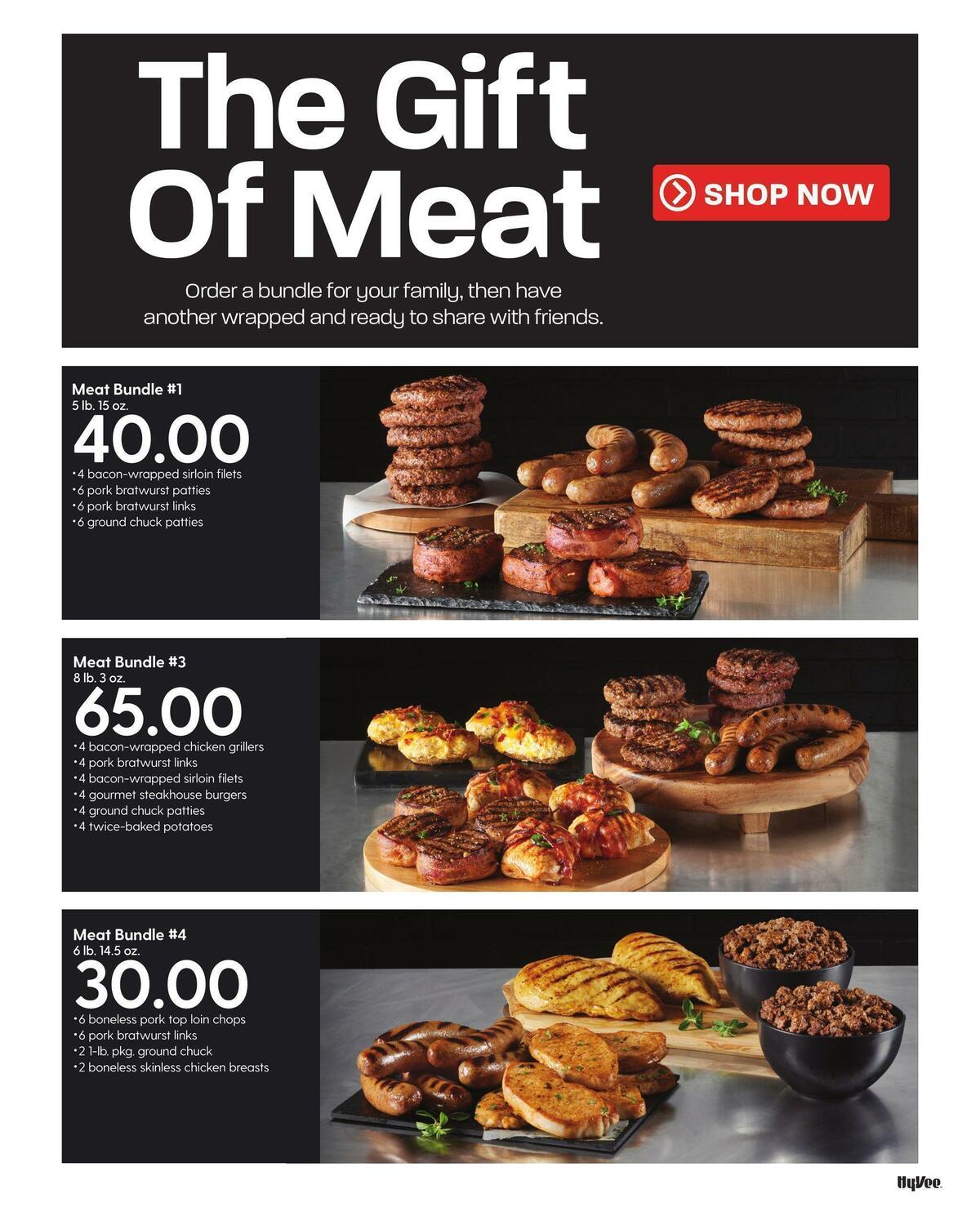 Hy-Vee December Mega Coupon Book Weekly Ad from December 1
