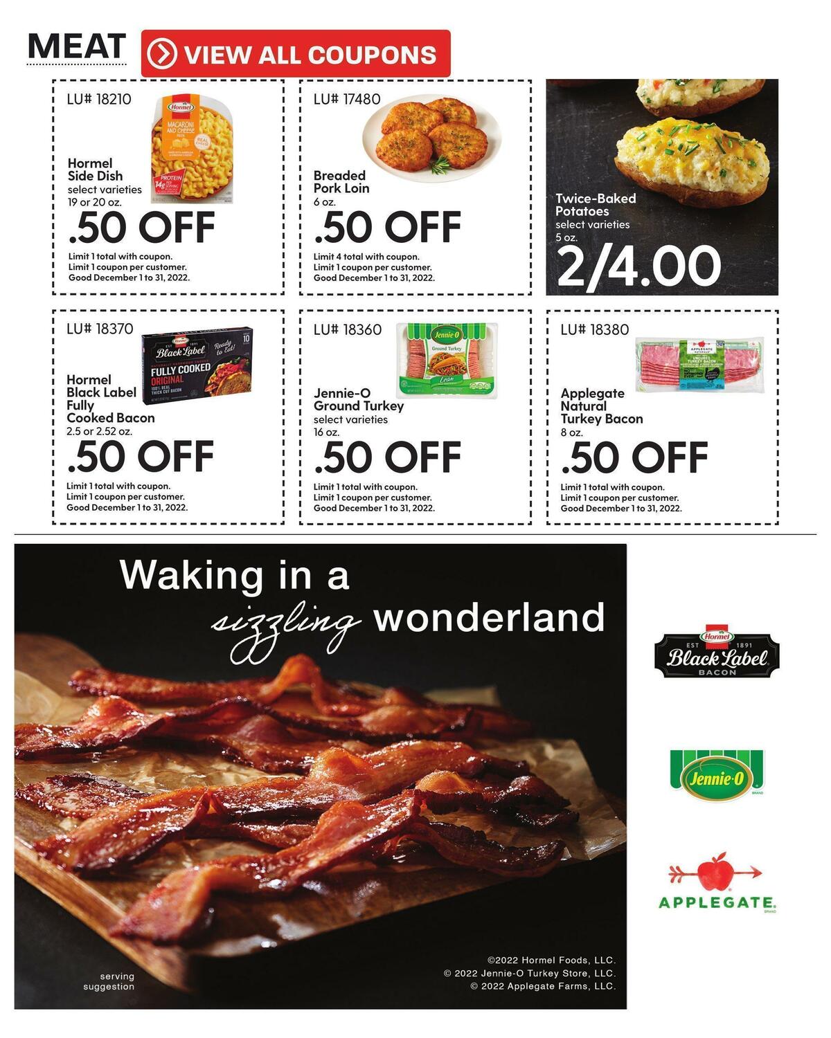 Hy-Vee December Mega Coupon Book Weekly Ad from December 1