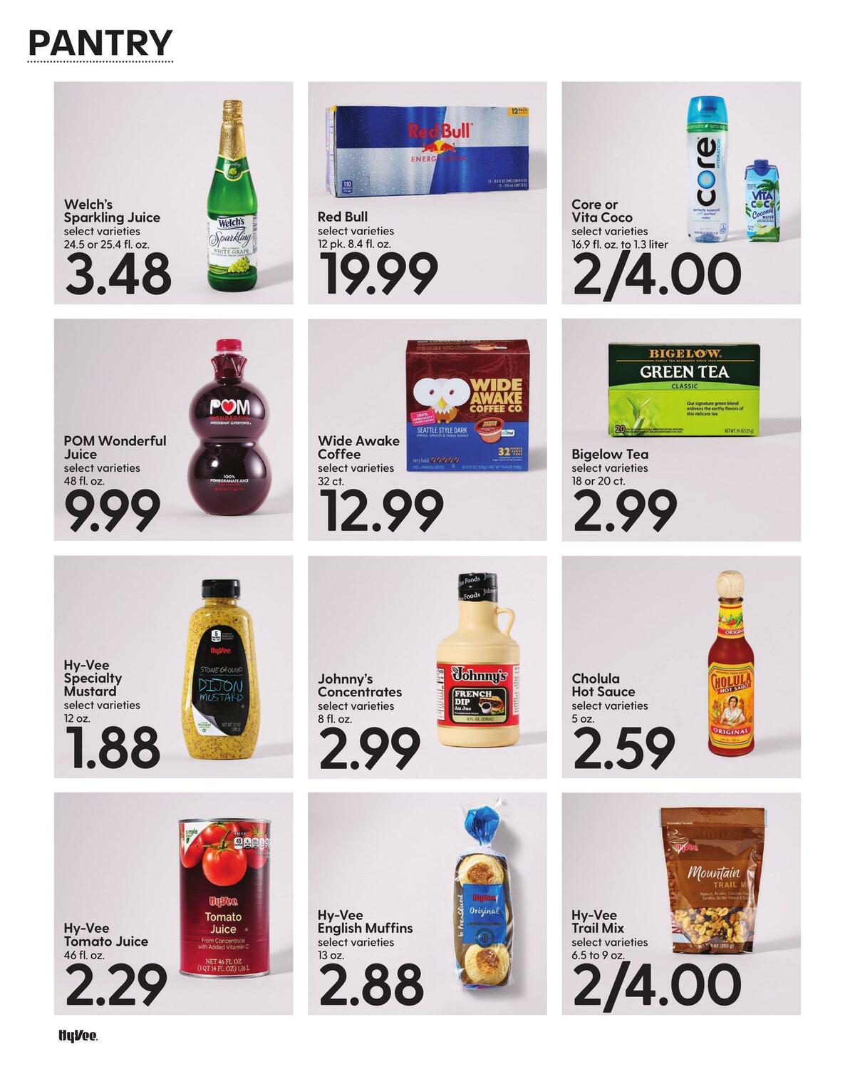 Hy-Vee December Mega Coupon Book Weekly Ad from December 1