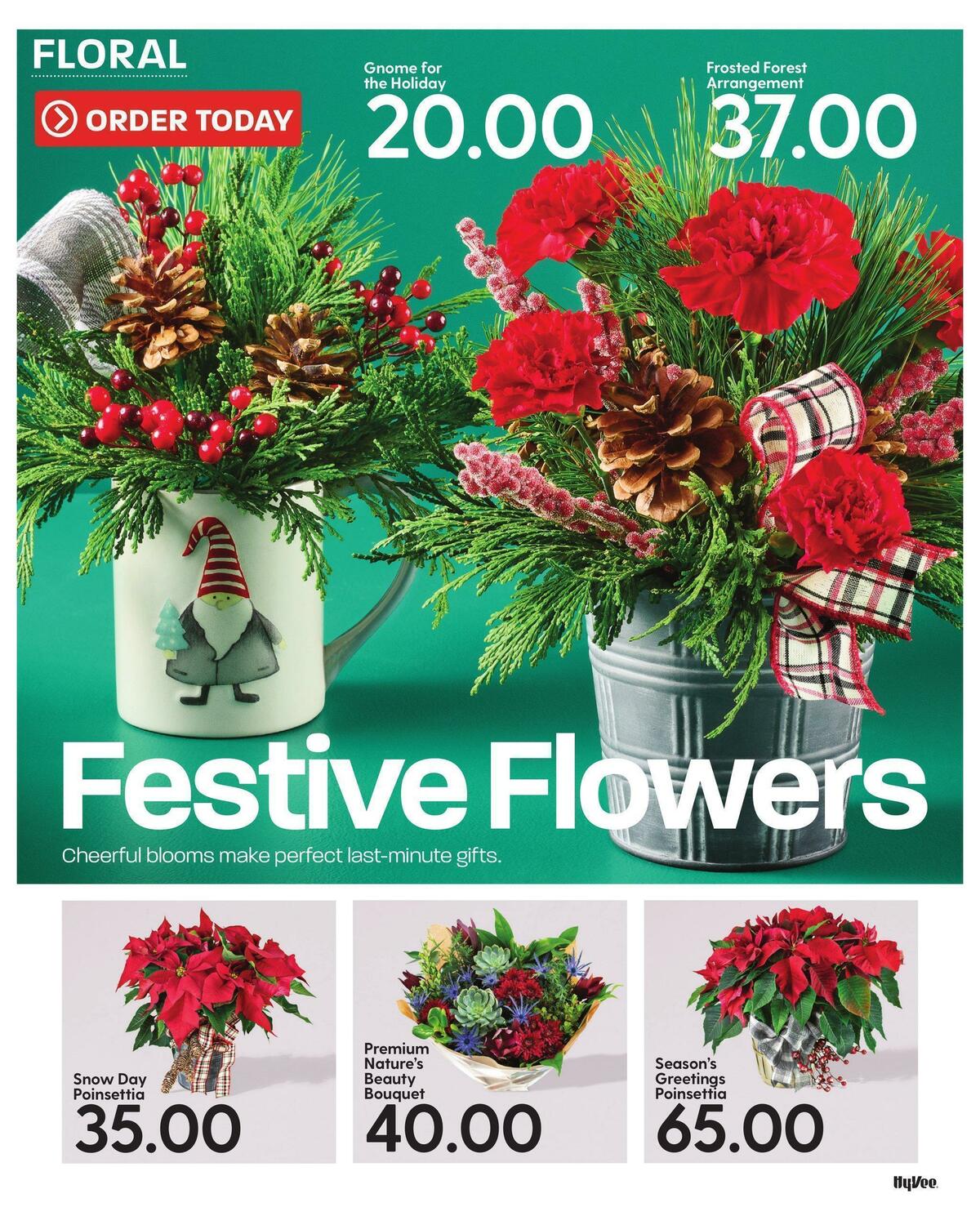 Hy-Vee December Mega Coupon Book Weekly Ad from December 1