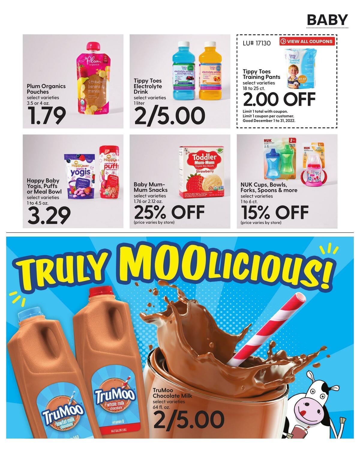 Hy-Vee December Mega Coupon Book Weekly Ad from December 1