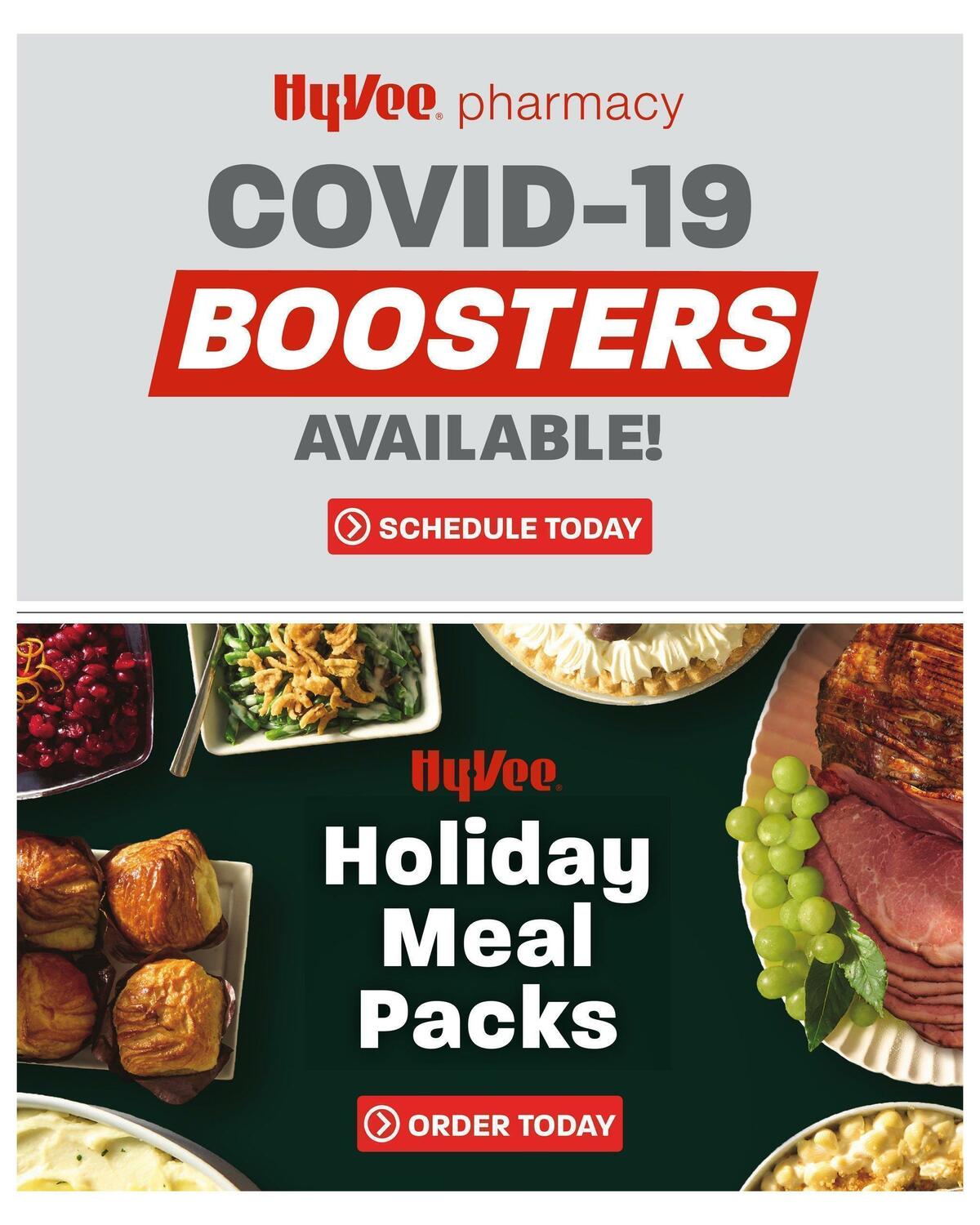 Hy-Vee December Mega Coupon Book Weekly Ad from December 1