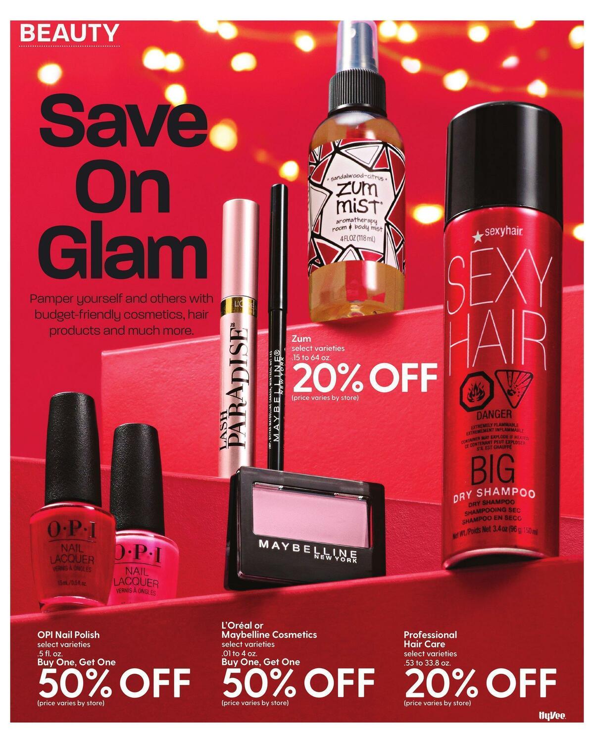 Hy-Vee December Mega Coupon Book Weekly Ad from December 1