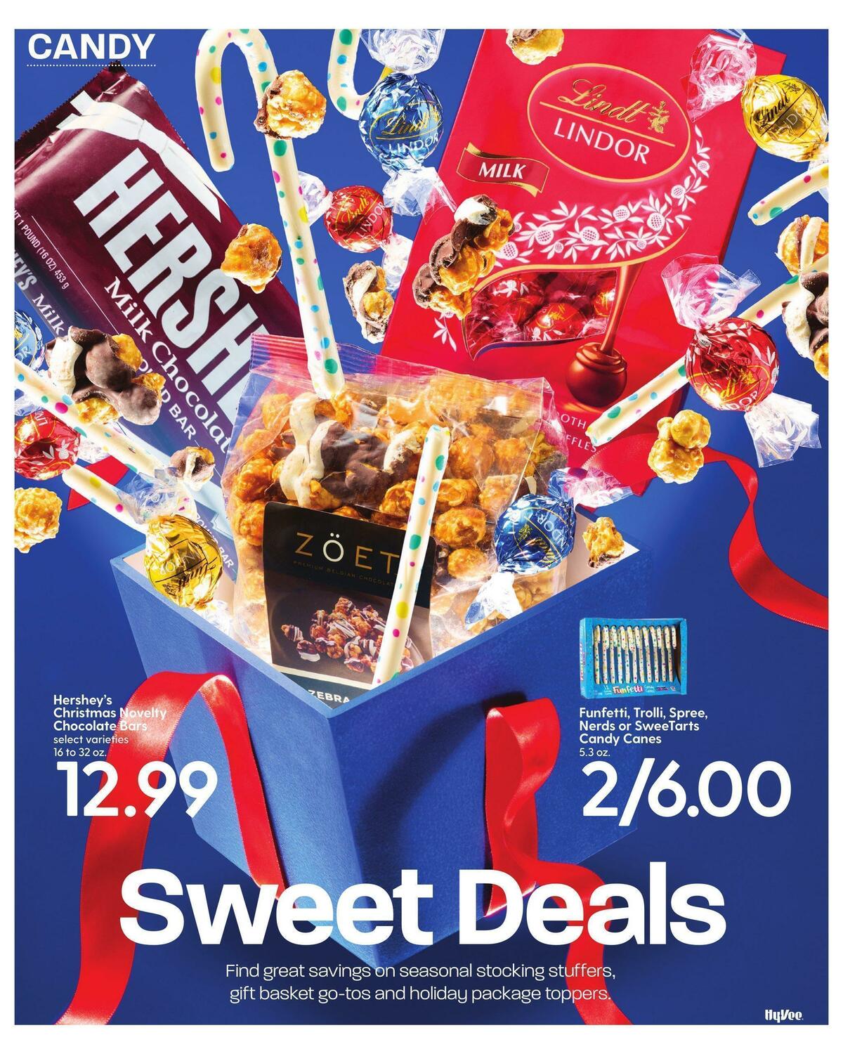 Hy-Vee December Mega Coupon Book Weekly Ad from December 1