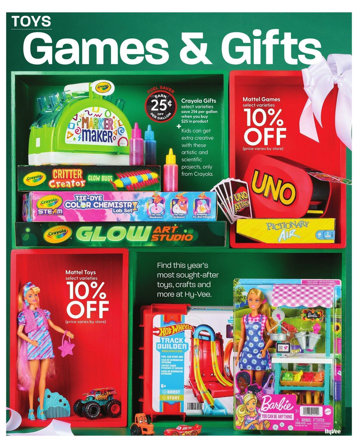 Hy-Vee December Mega Coupon Book Weekly Ad from December 1