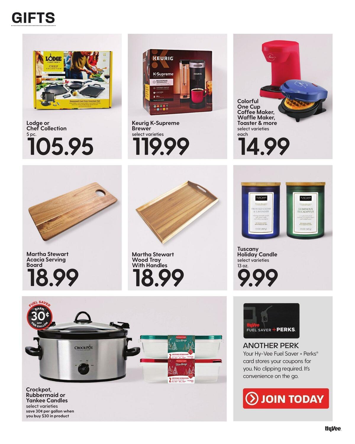 Hy-Vee December Mega Coupon Book Weekly Ad from December 1
