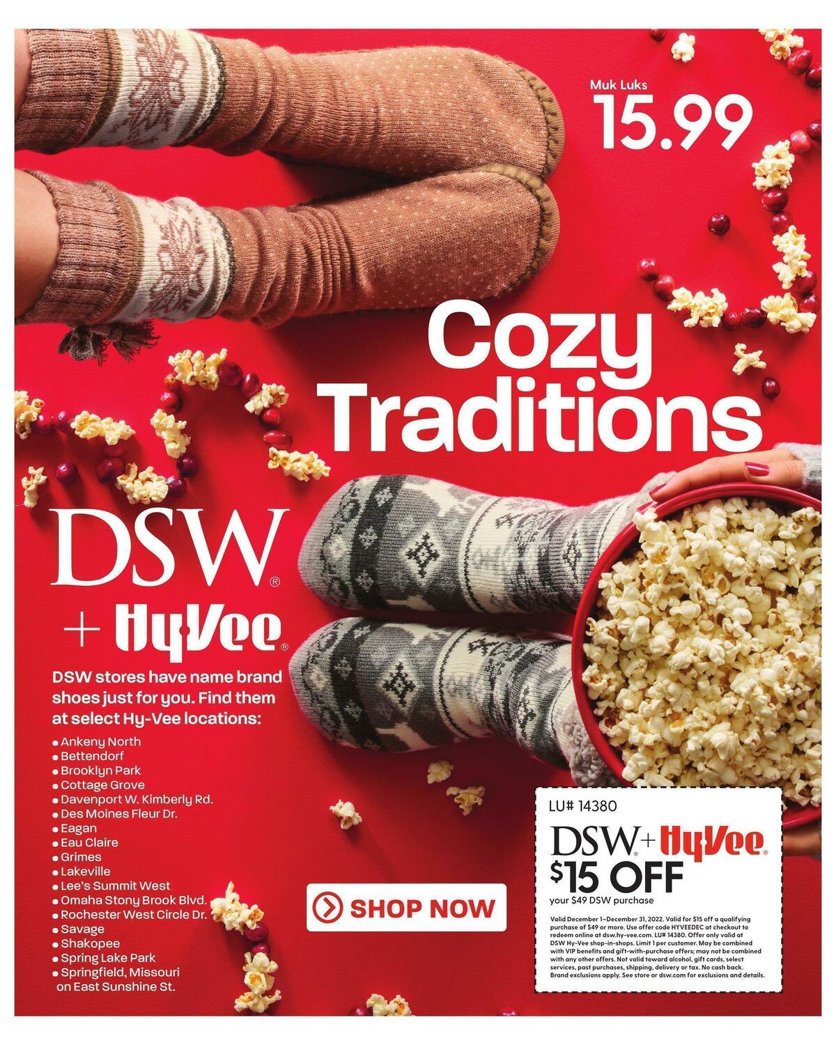 Hy-Vee December Mega Coupon Book Weekly Ad from December 1