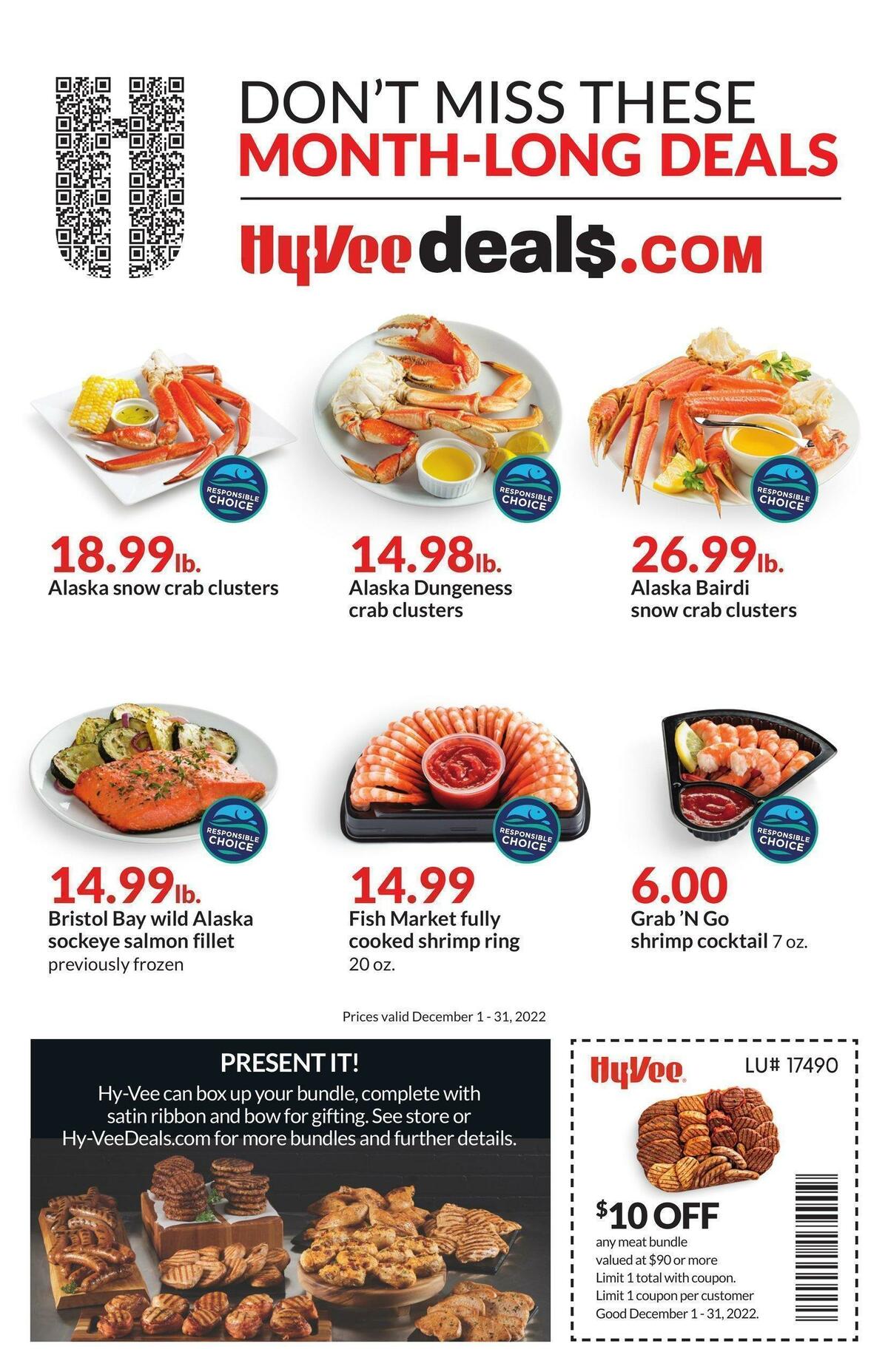 Hy-Vee 4 Days Only! Weekly Ad from December 19