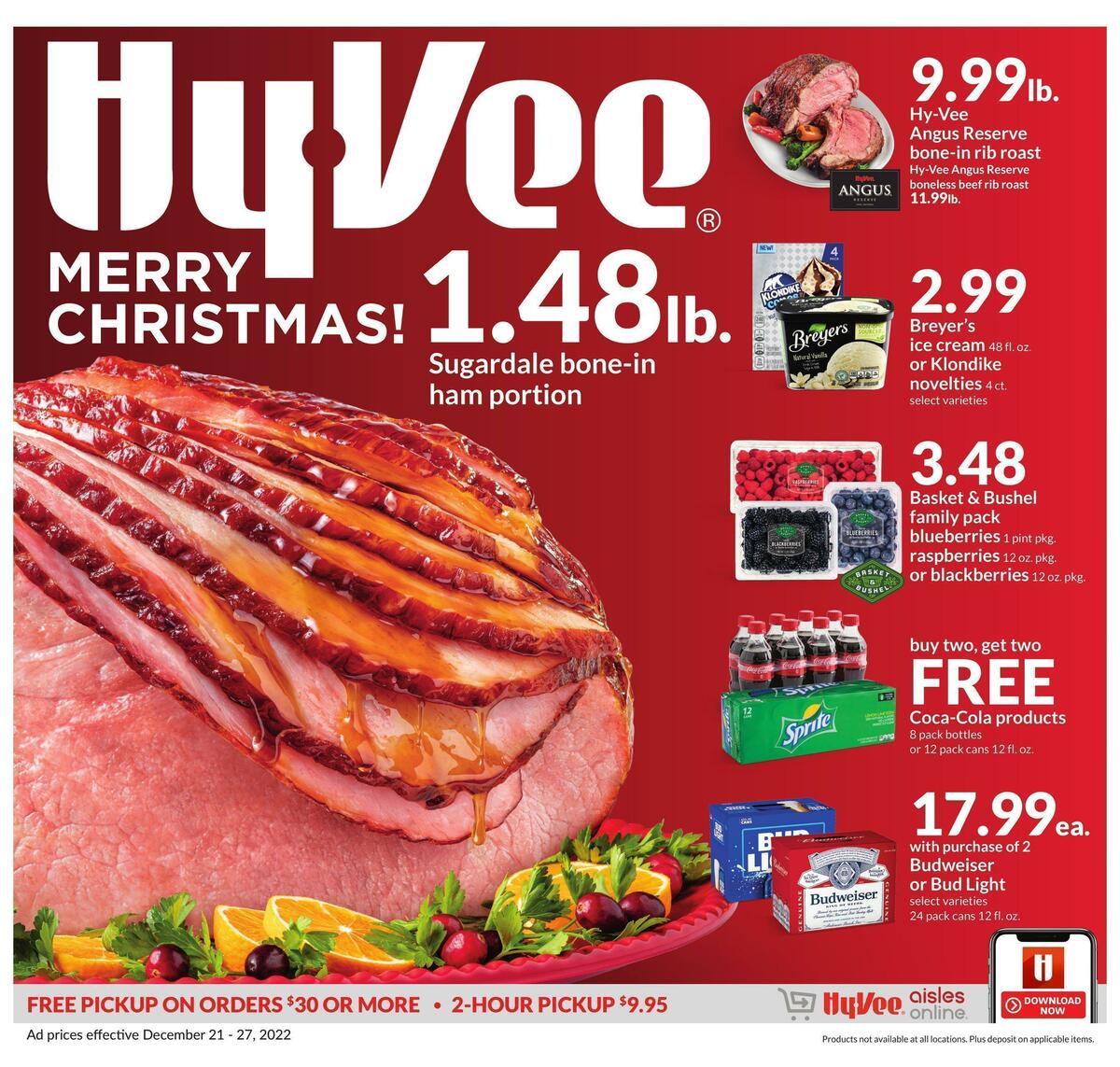 Hy-Vee Weekly Ad from December 21