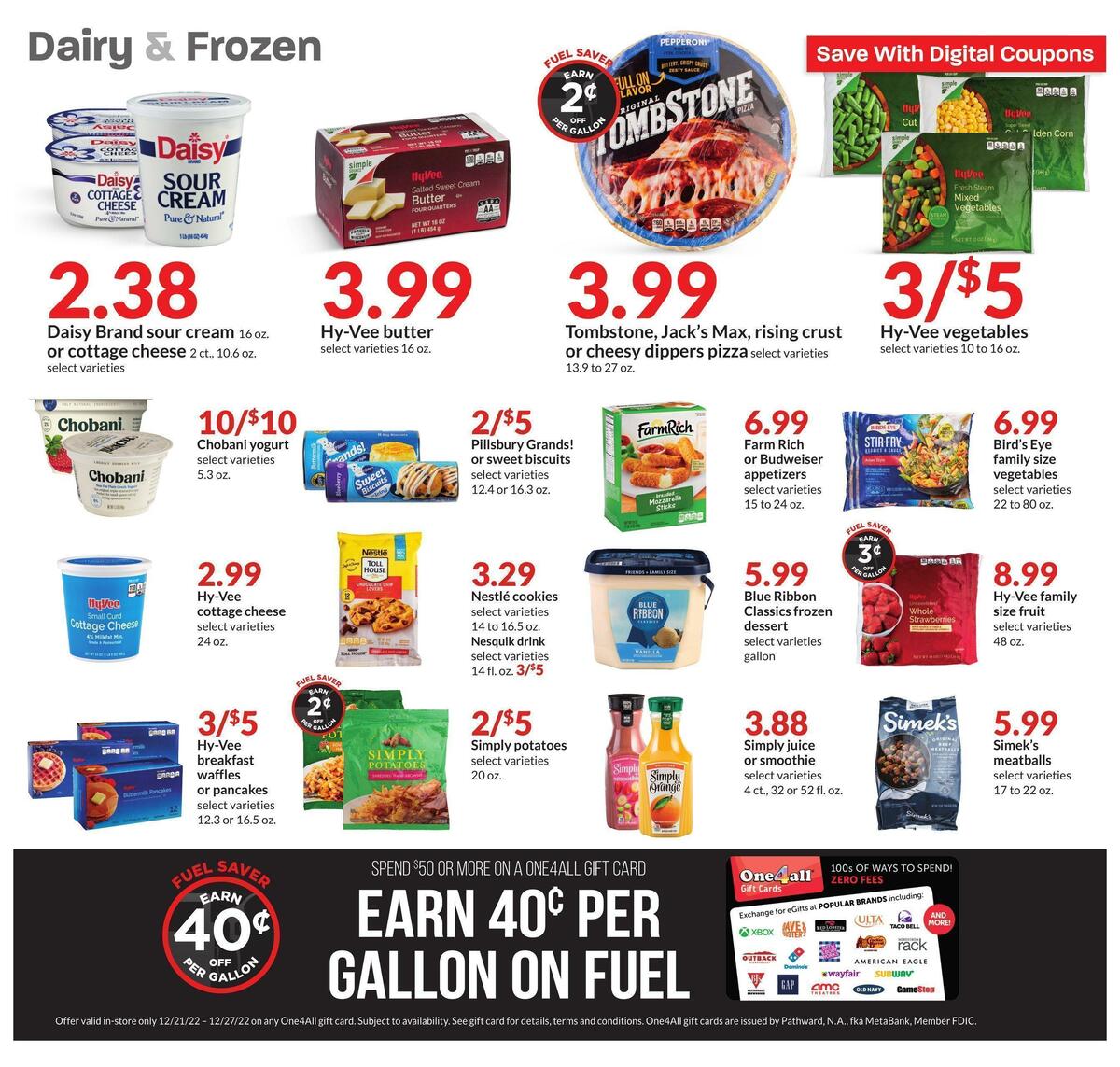 Hy-Vee Weekly Ad from December 21