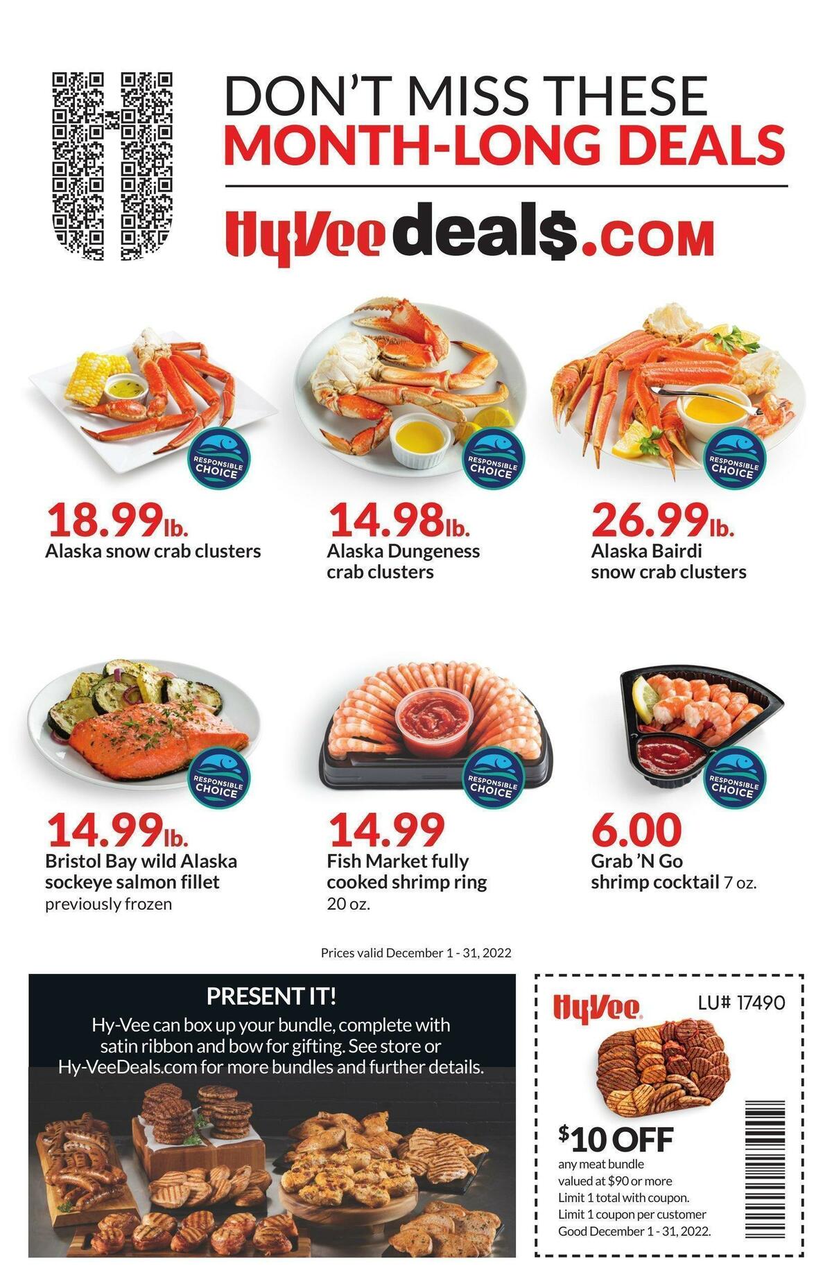 Hy-Vee 4 Days Only! Weekly Ad from December 26