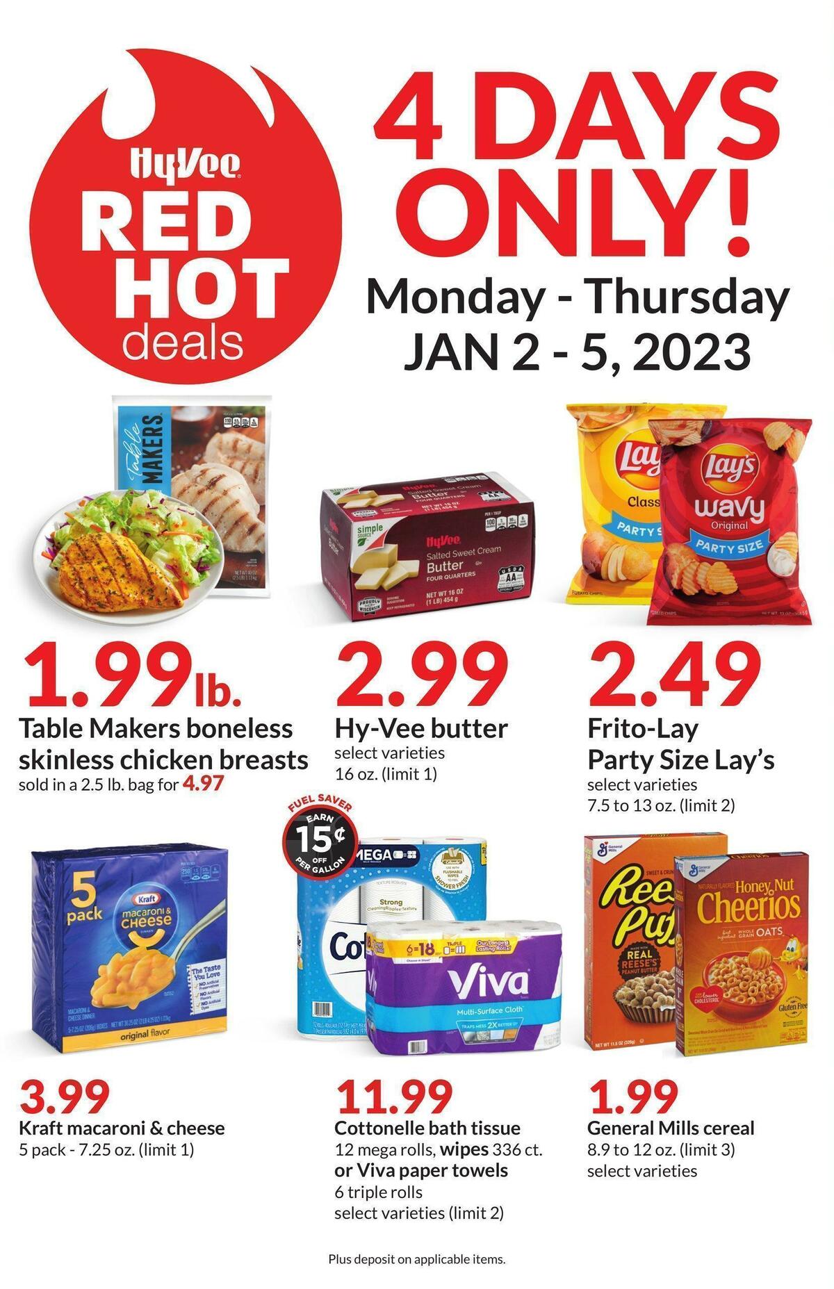 Hy-Vee 4 Days Only! Weekly Ad from January 2