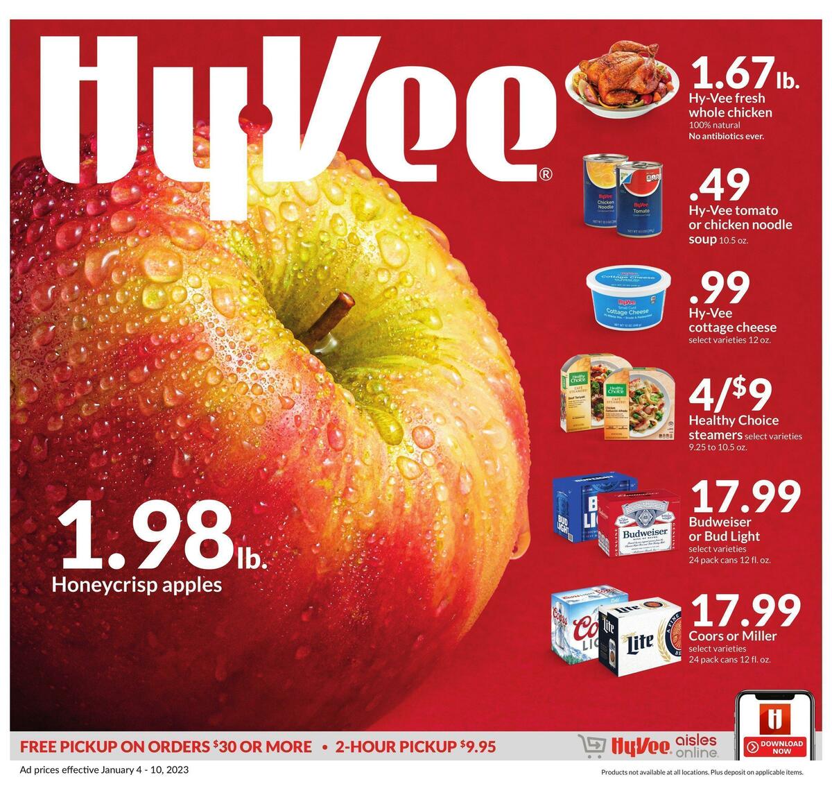 Hy-Vee Weekly Ad from January 4