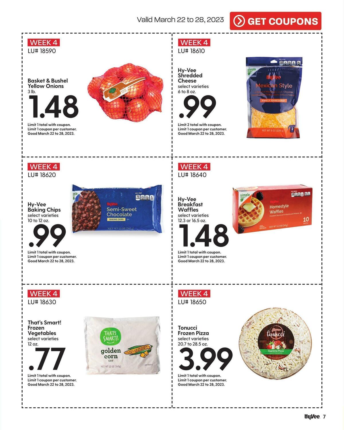 Hy-Vee Feed The Need Weekly Ad from March 1