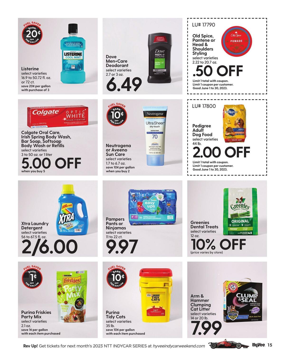 Hy-Vee Monthly June Deals Weekly Ad from June 1