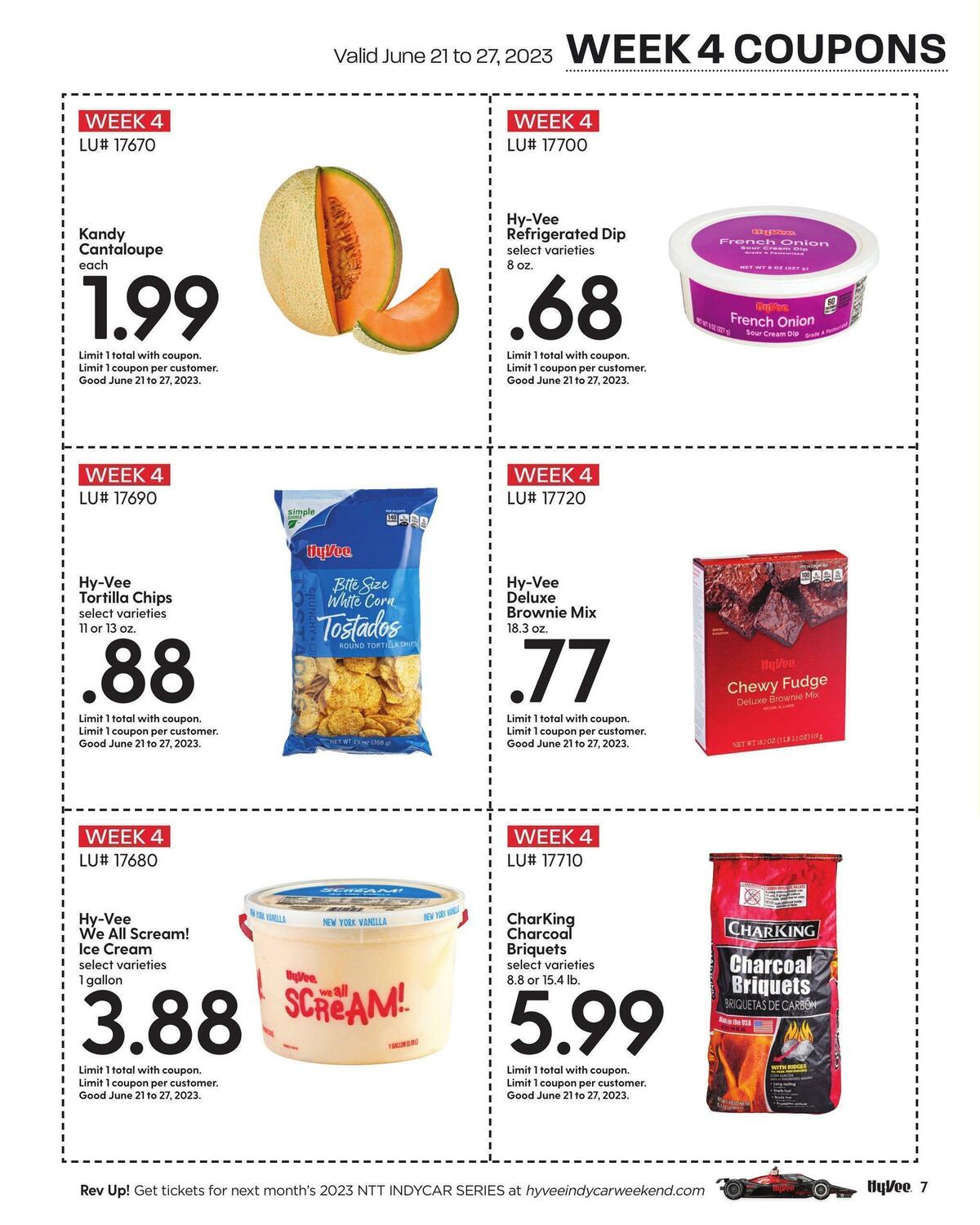 Hy-Vee Monthly June Deals Weekly Ad from June 1