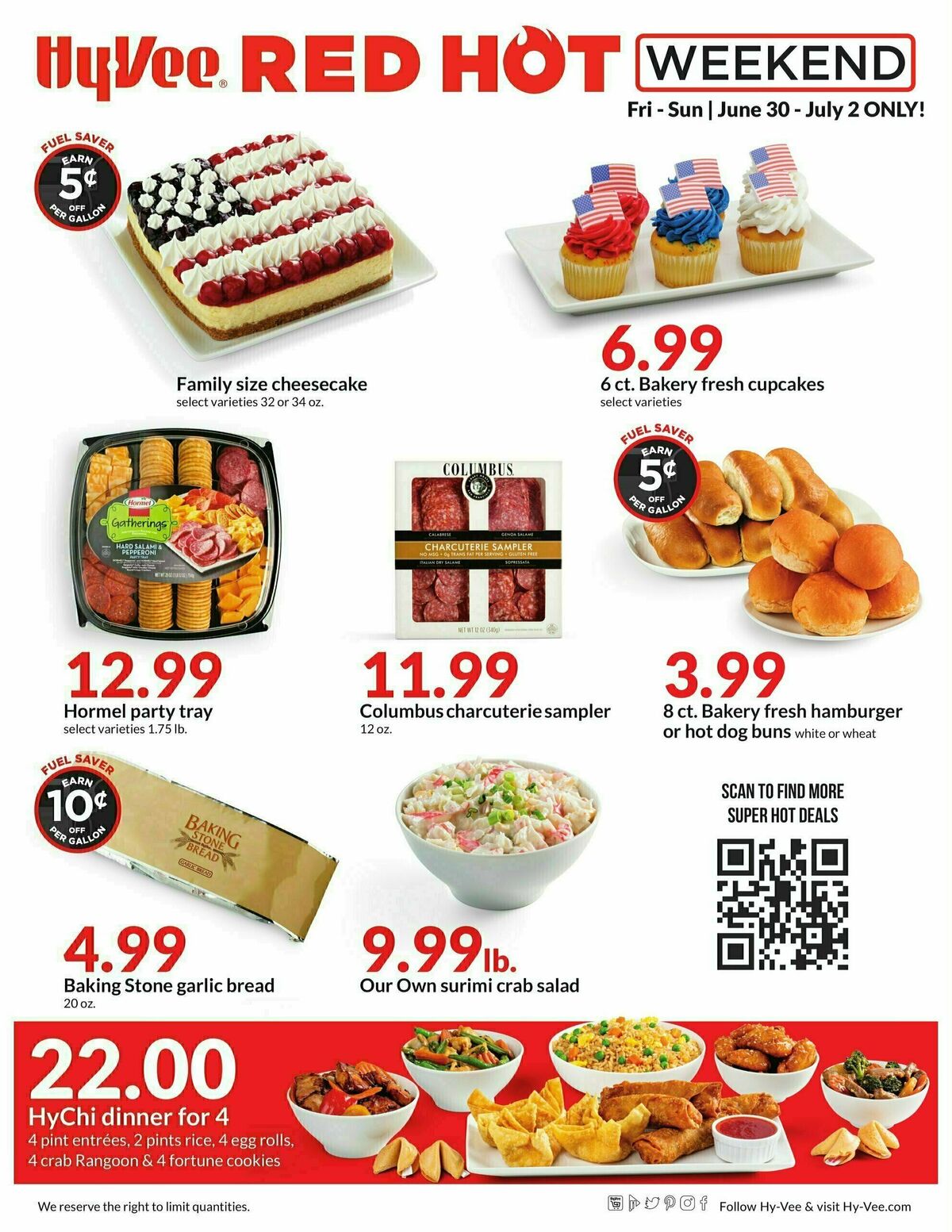 Hy-Vee Mega Meat Sale Weekly Ad from June 30