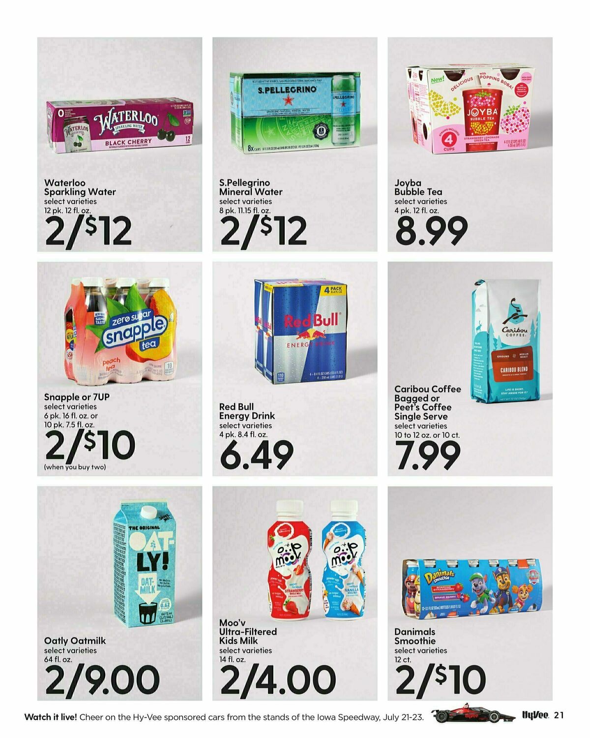 Hy-Vee July Coupon Book Weekly Ad from July 1