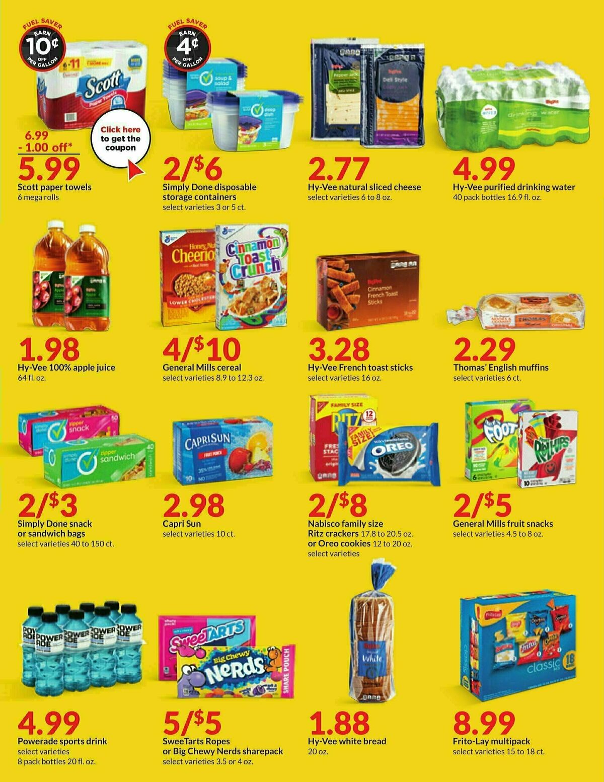 Hy-Vee Weekly Ad from August 14