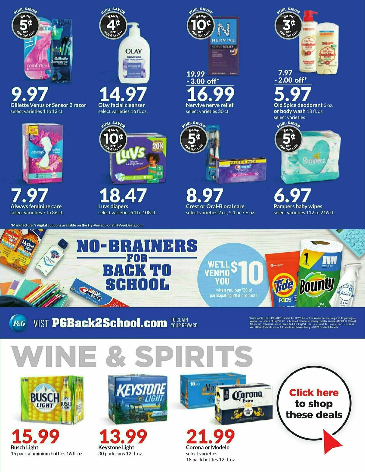 Hy-Vee Weekly Ad from August 14
