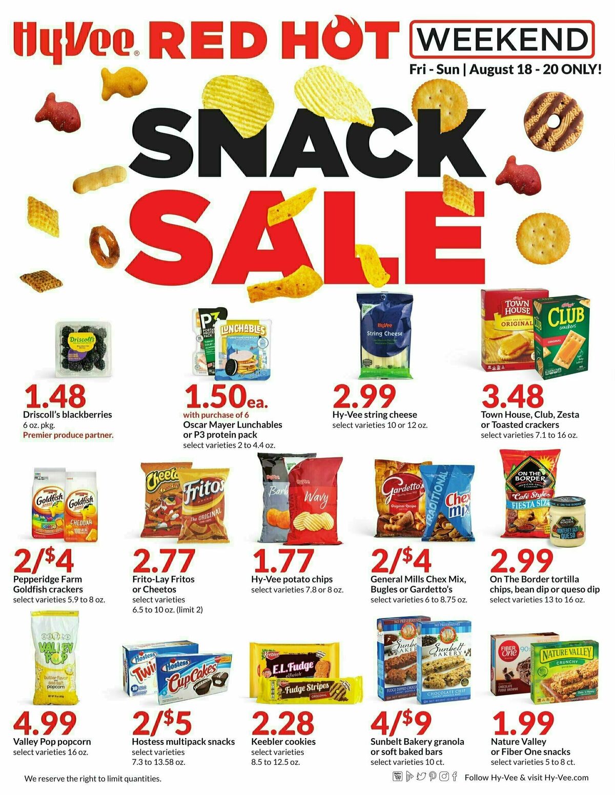 Hy-Vee Weekly Ad from August 18