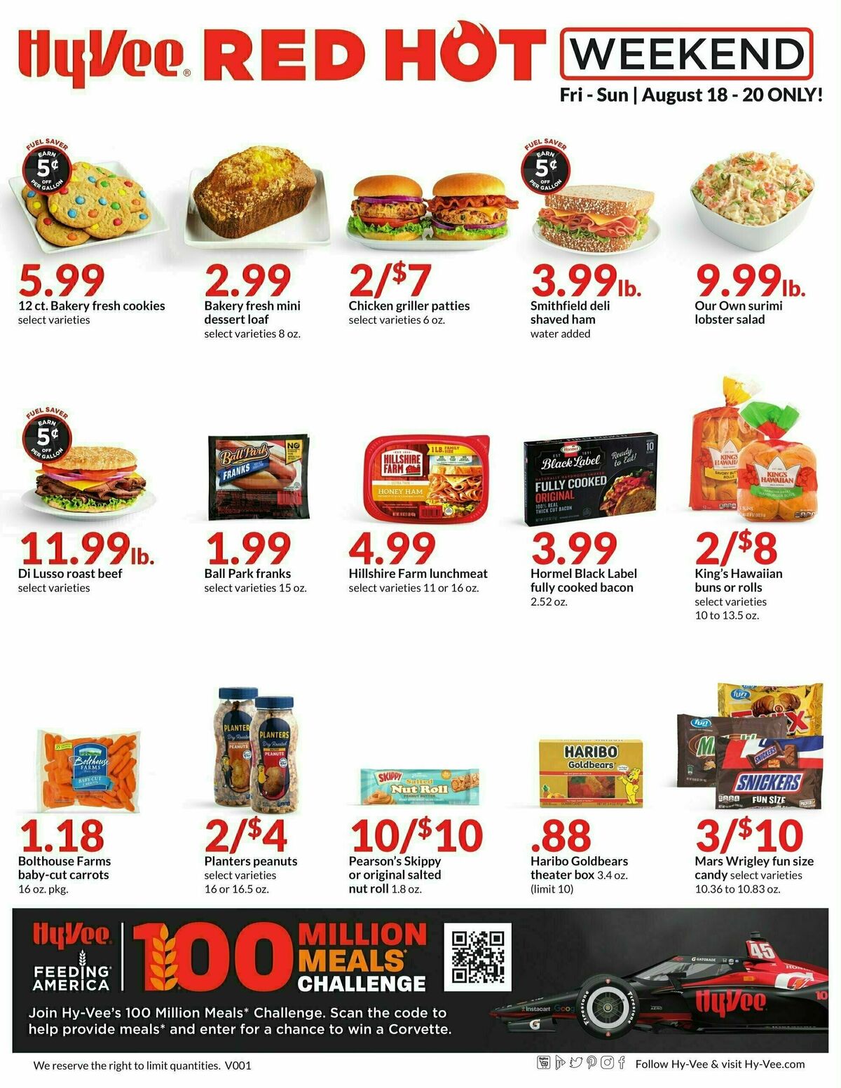 Hy-Vee Weekly Ad from August 18