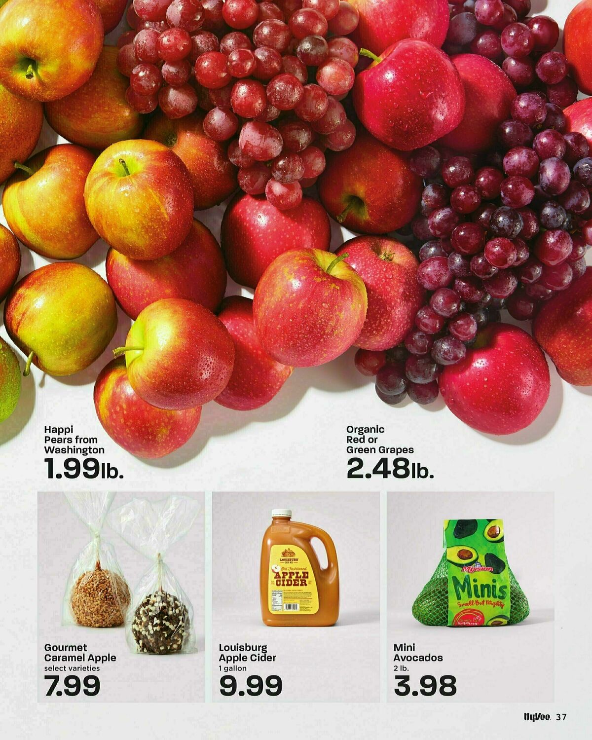 Hy-Vee October Coupon Book Weekly Ad from October 1
