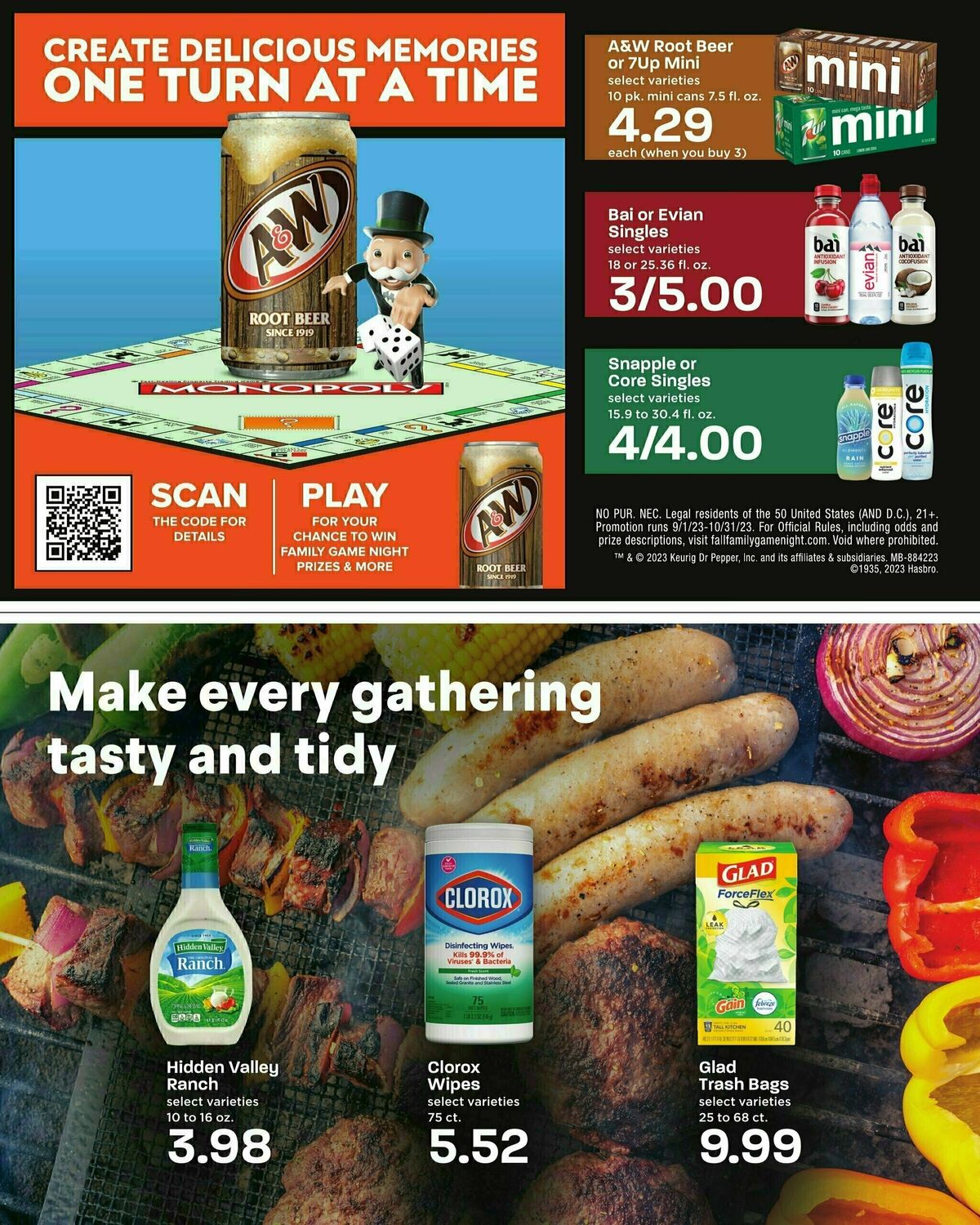 Hy-Vee October Coupon Book Weekly Ad from October 1