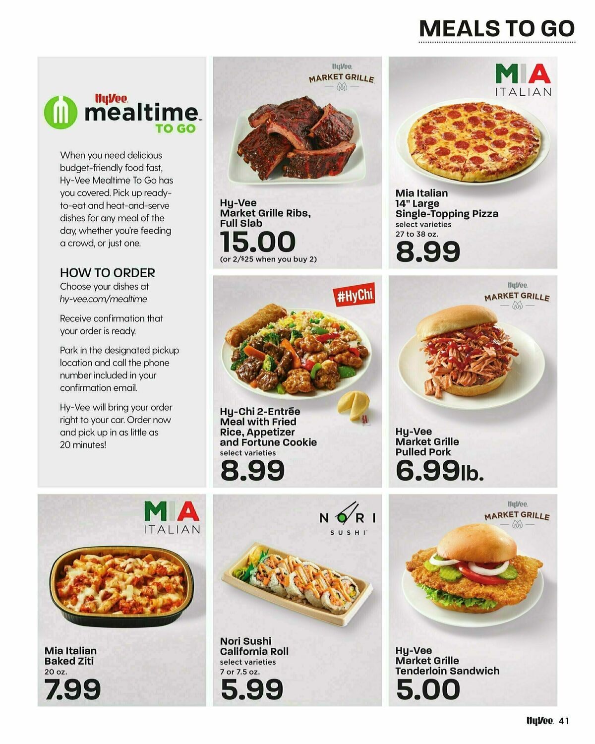 Hy-Vee October Coupon Book Weekly Ad from October 1