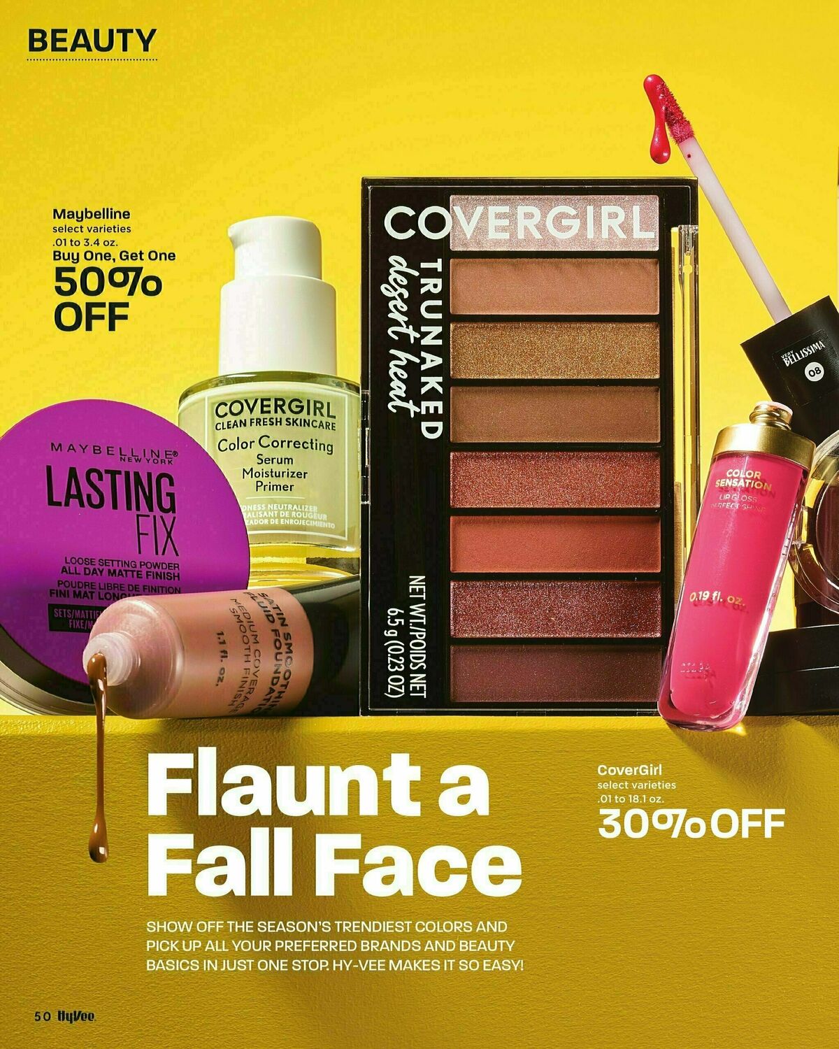 Hy-Vee October Coupon Book Weekly Ad from October 1