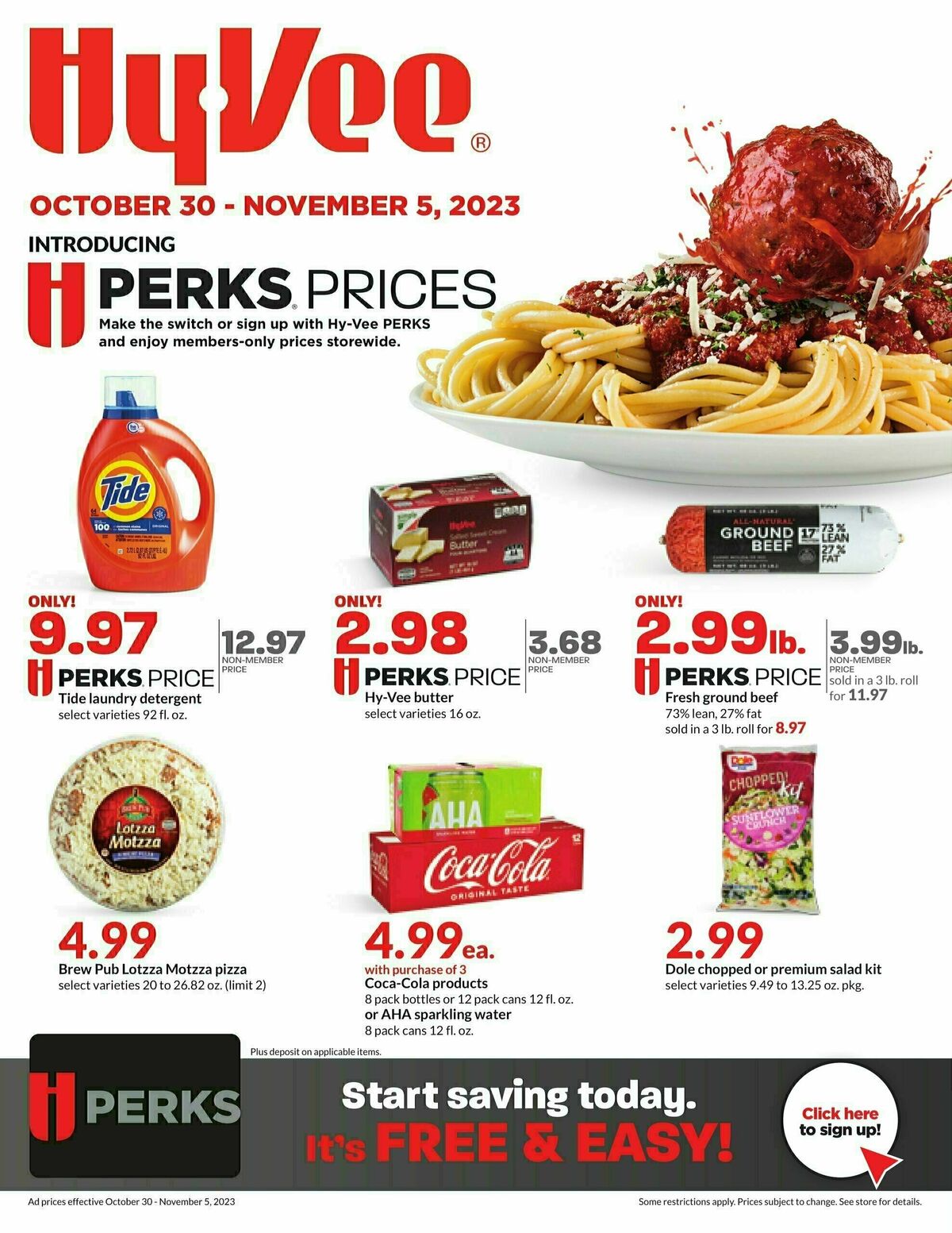 Hy-Vee Weekly Ad from October 30