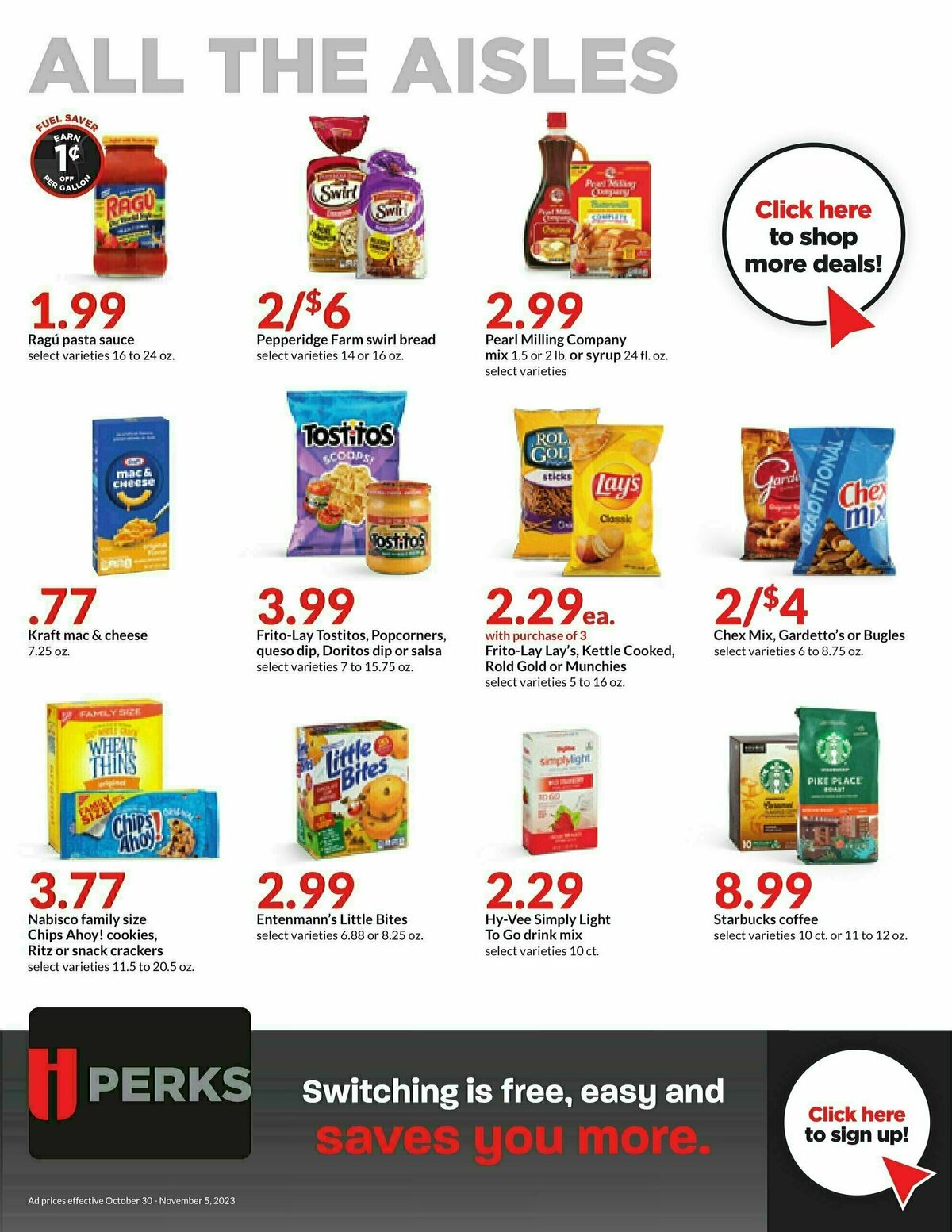 Hy-Vee Weekly Ad from October 30