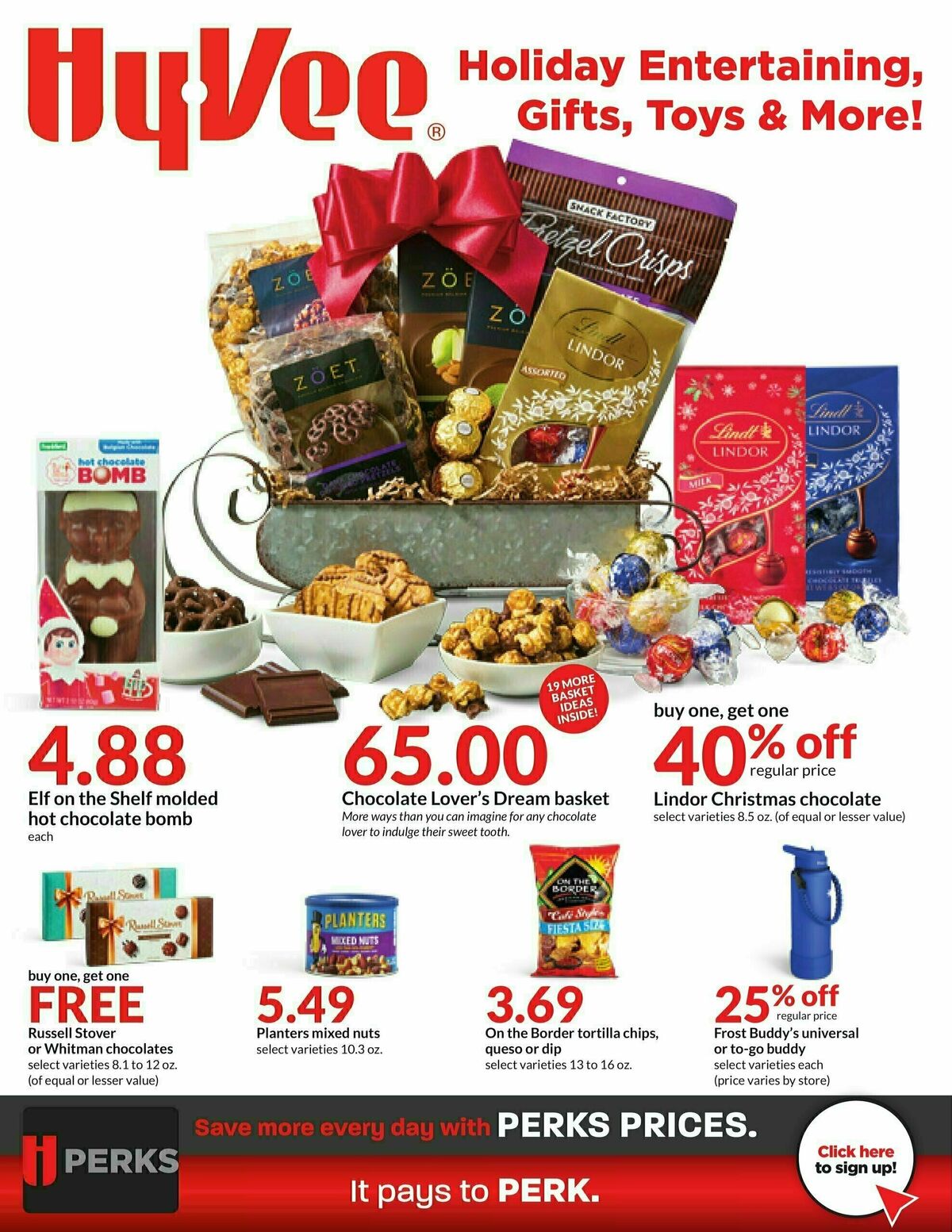 Hy-Vee November Monthly Book Weekly Ad from November 1