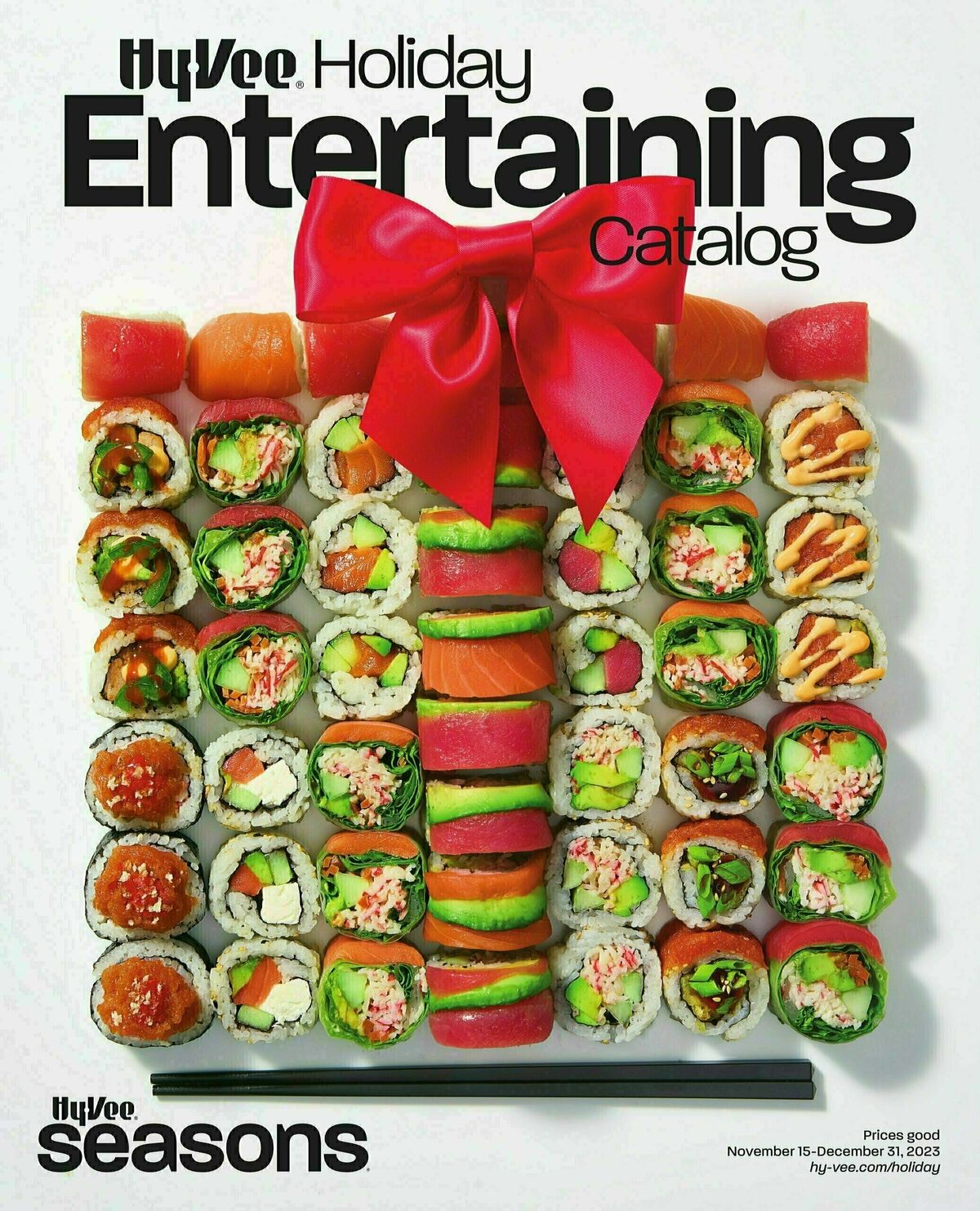 Hy-Vee Holiday Entertaining Guide Weekly Ad from November 4