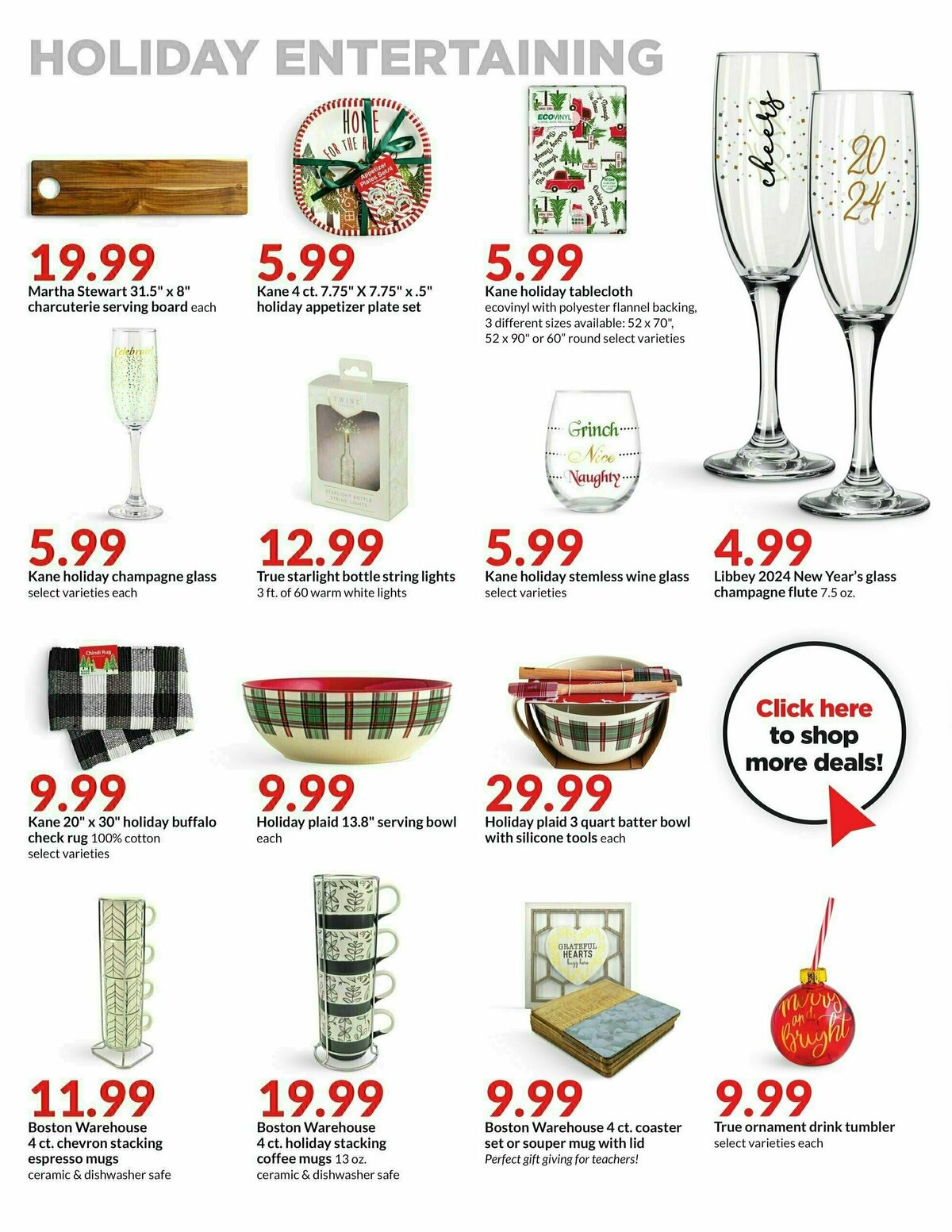 Hy-Vee December Monthly Digital Ad Weekly Ad from December 1