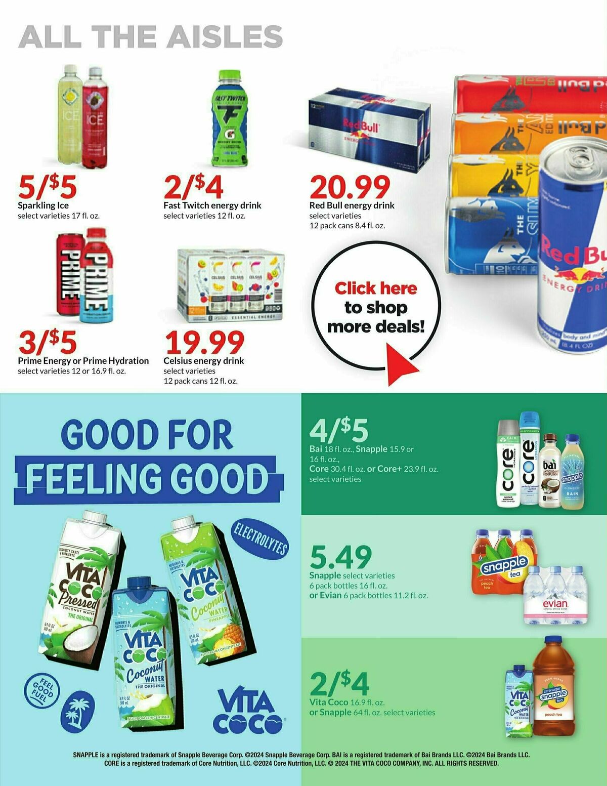 Hy-Vee January Monthly Deals Weekly Ad from January 1