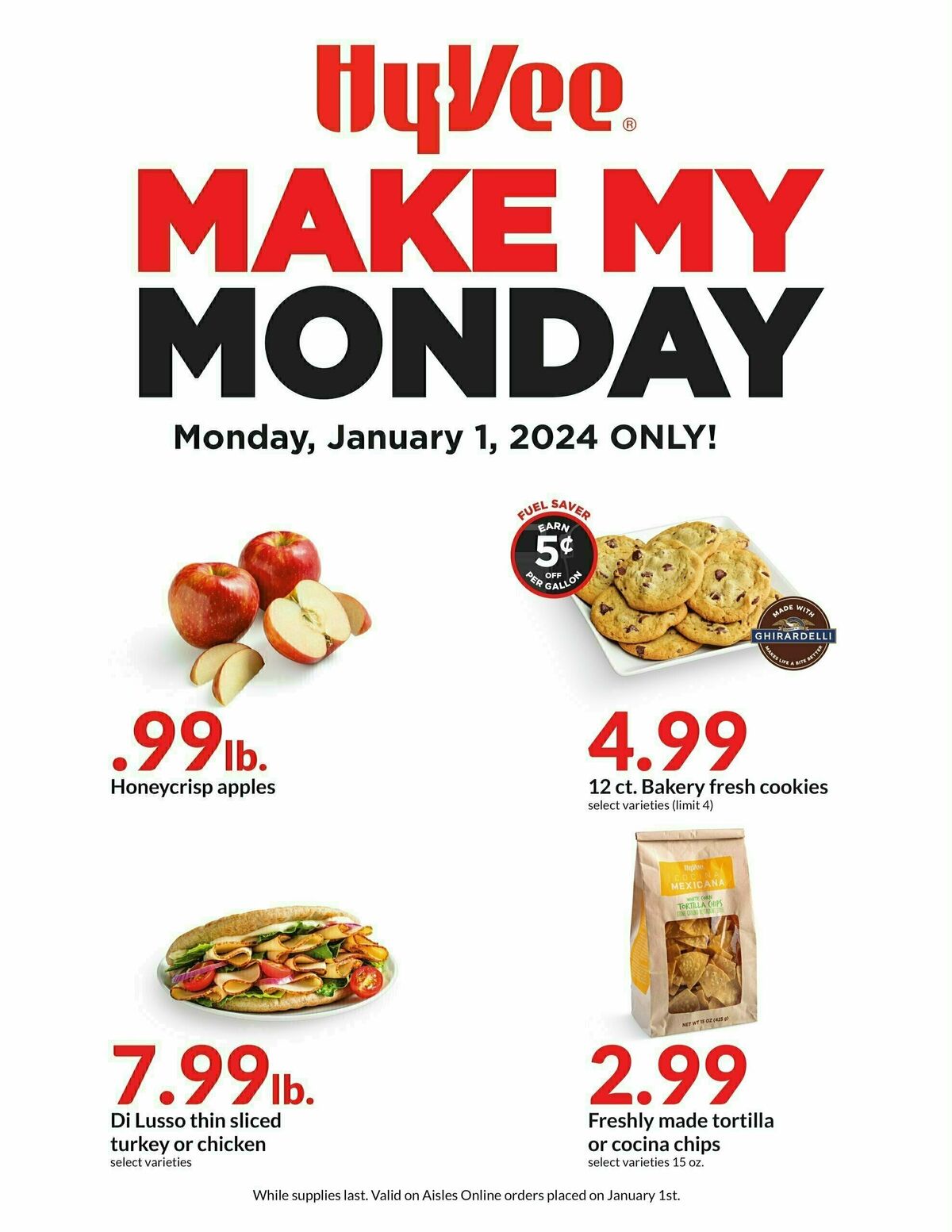 Hy-Vee Weekly Ad from January 1