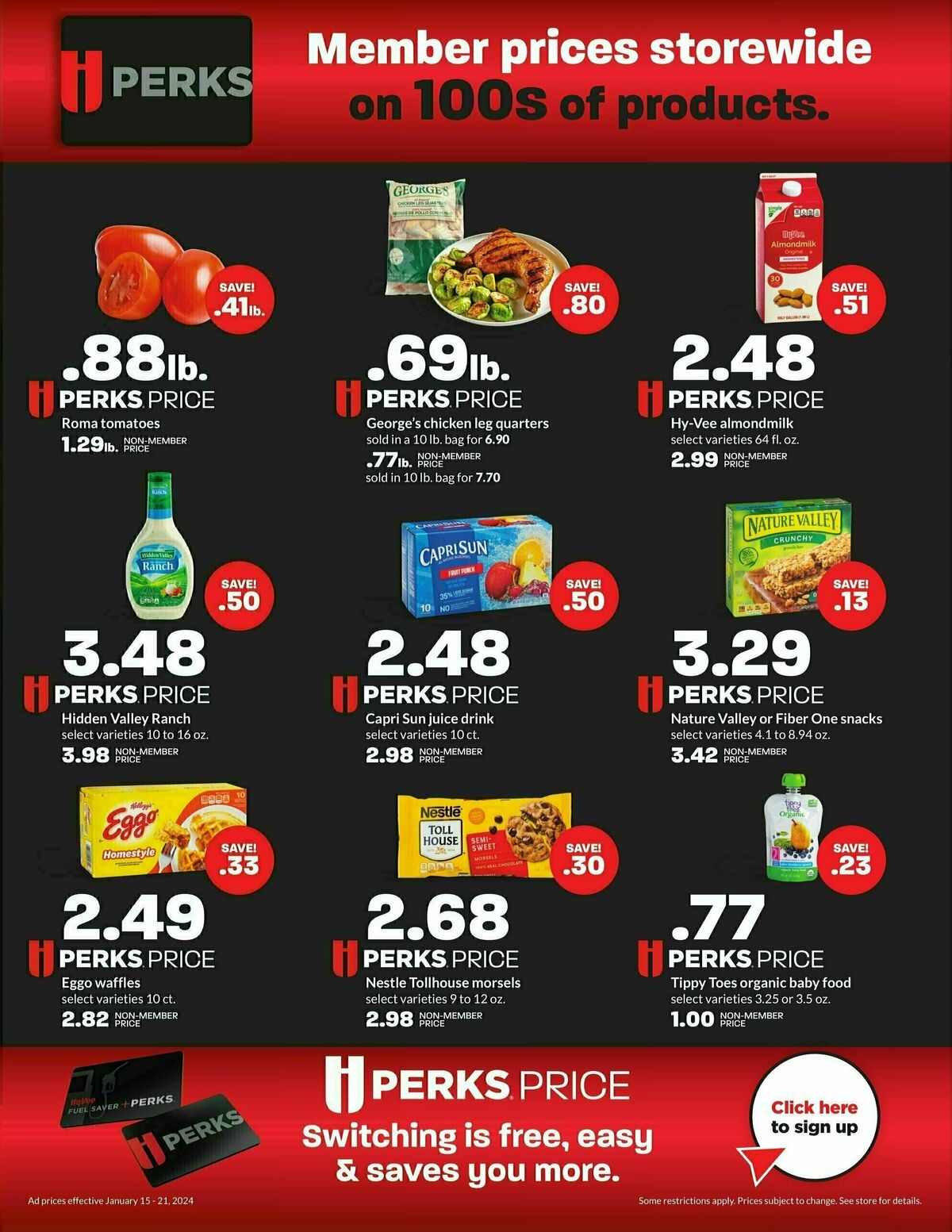 Hy-Vee Weekly Ad from January 15