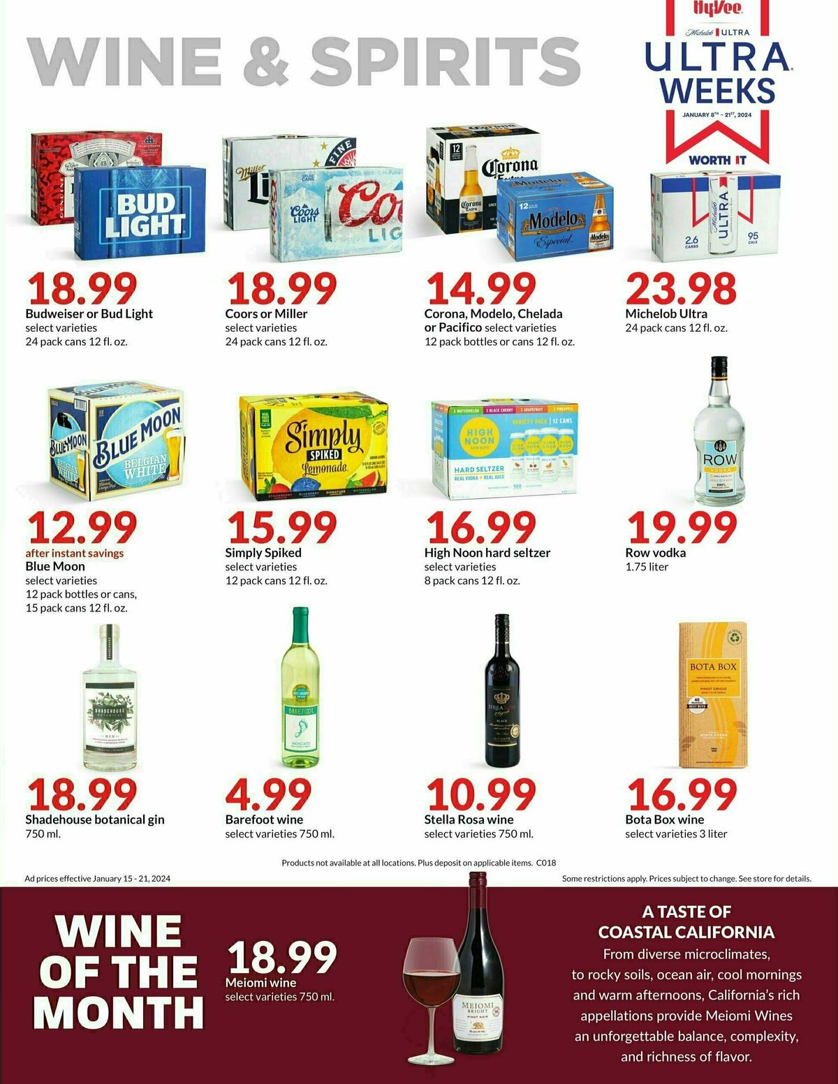 Hy-Vee Weekly Ad from January 15